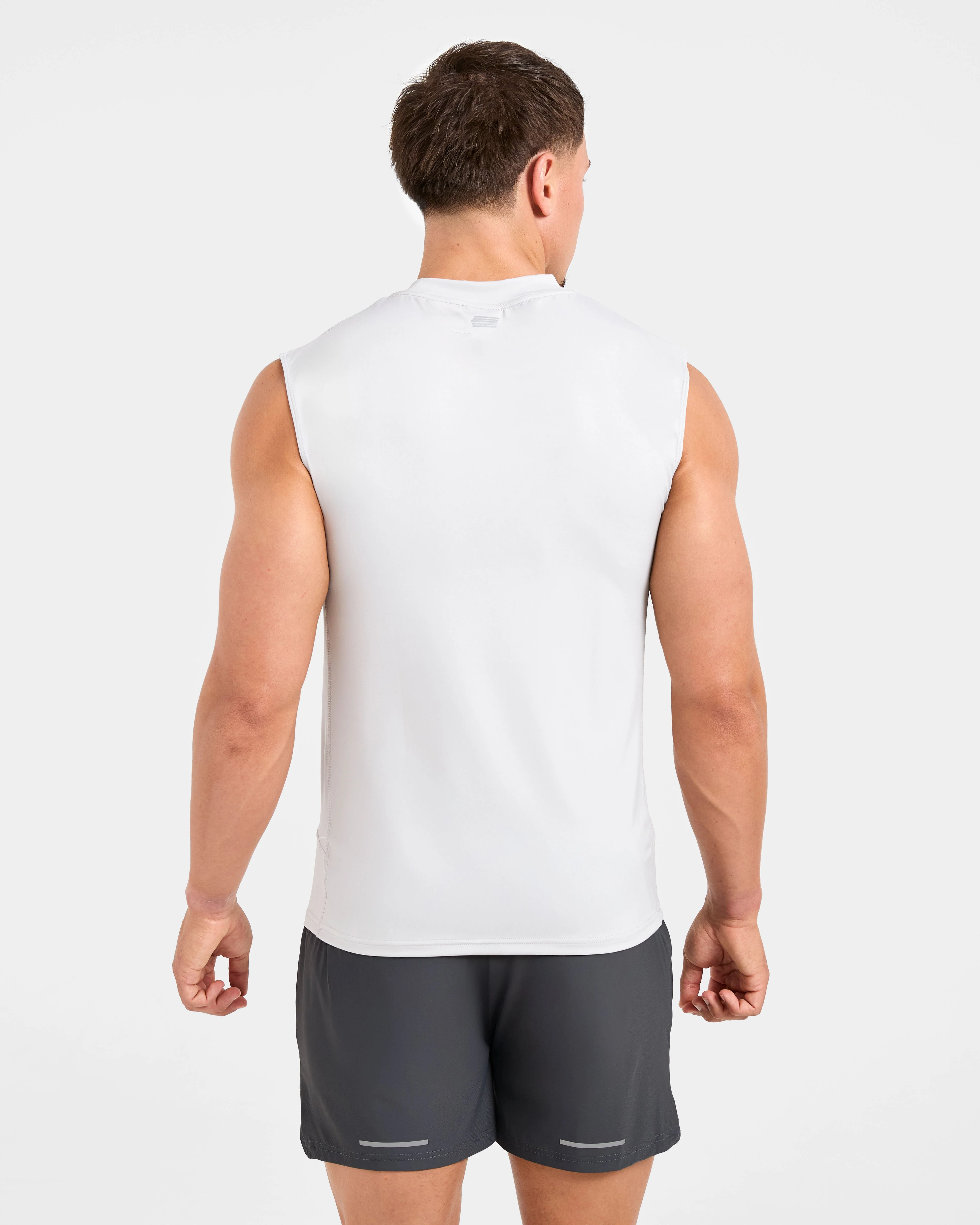 Run Slim Tank - Ice Grey - Image 2