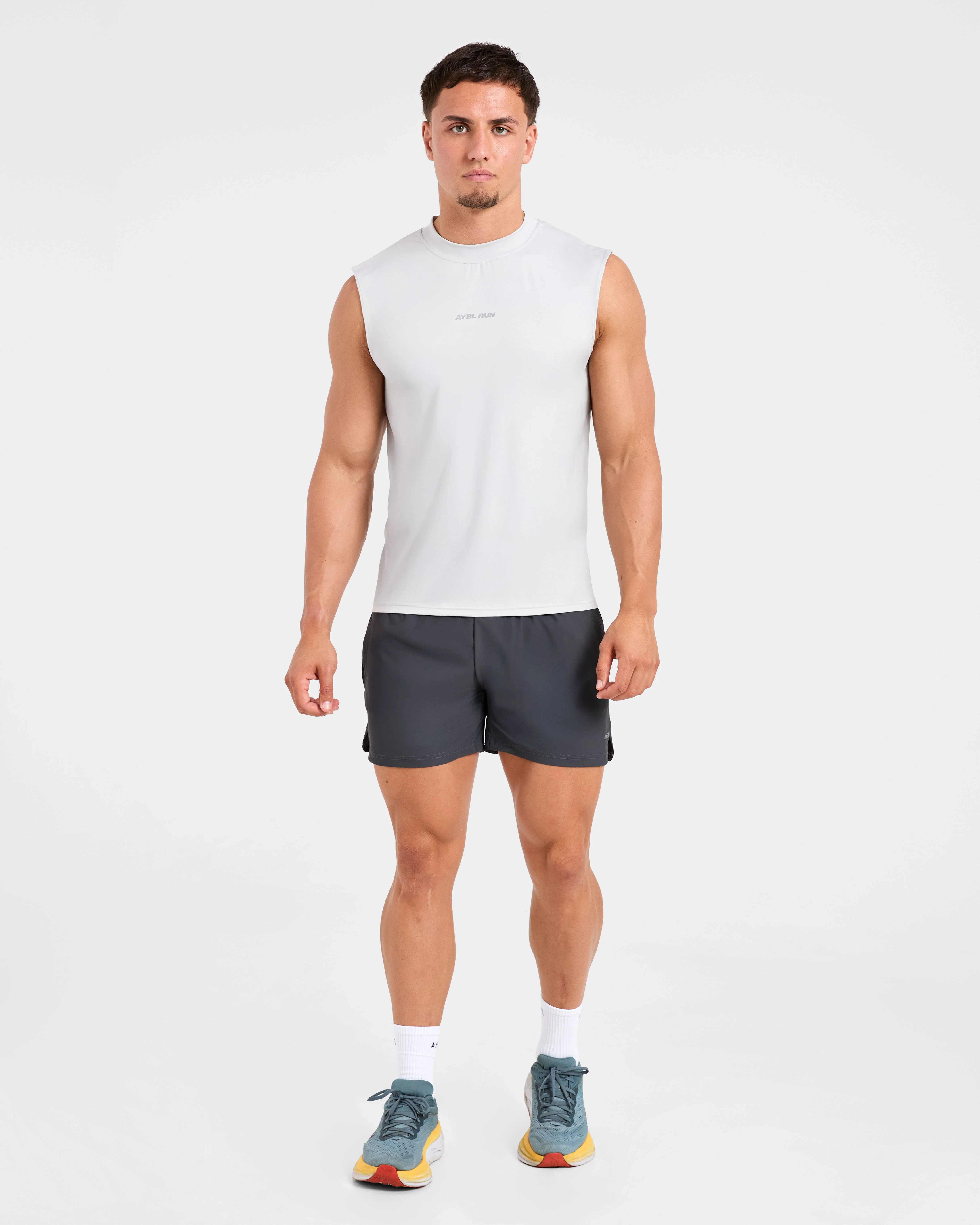 Run Slim Tank - Ice Grey - Image 3