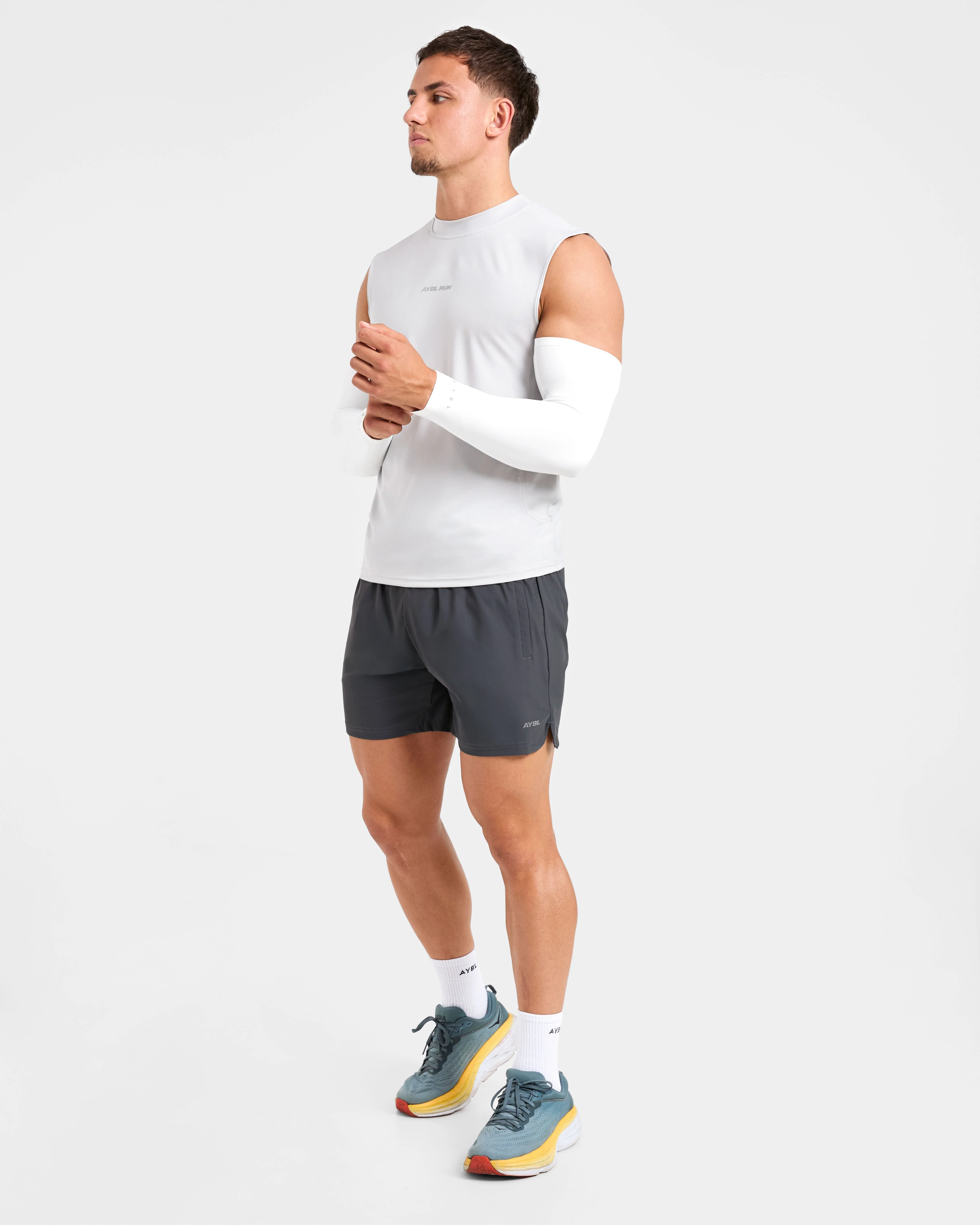 Run Slim Tank - Ice Grey - Image 7
