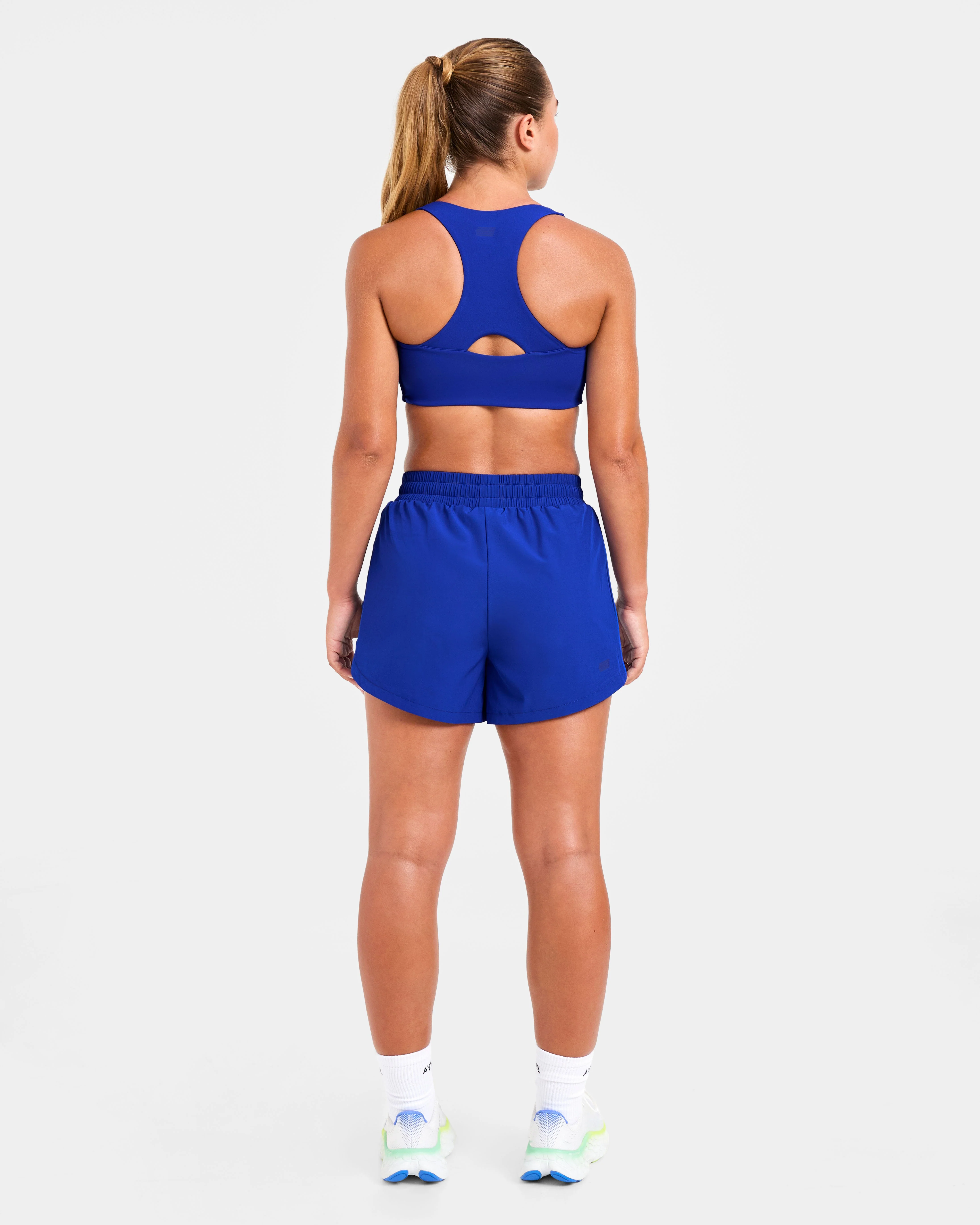 Run Sports Bra - Cobalt - Image 4