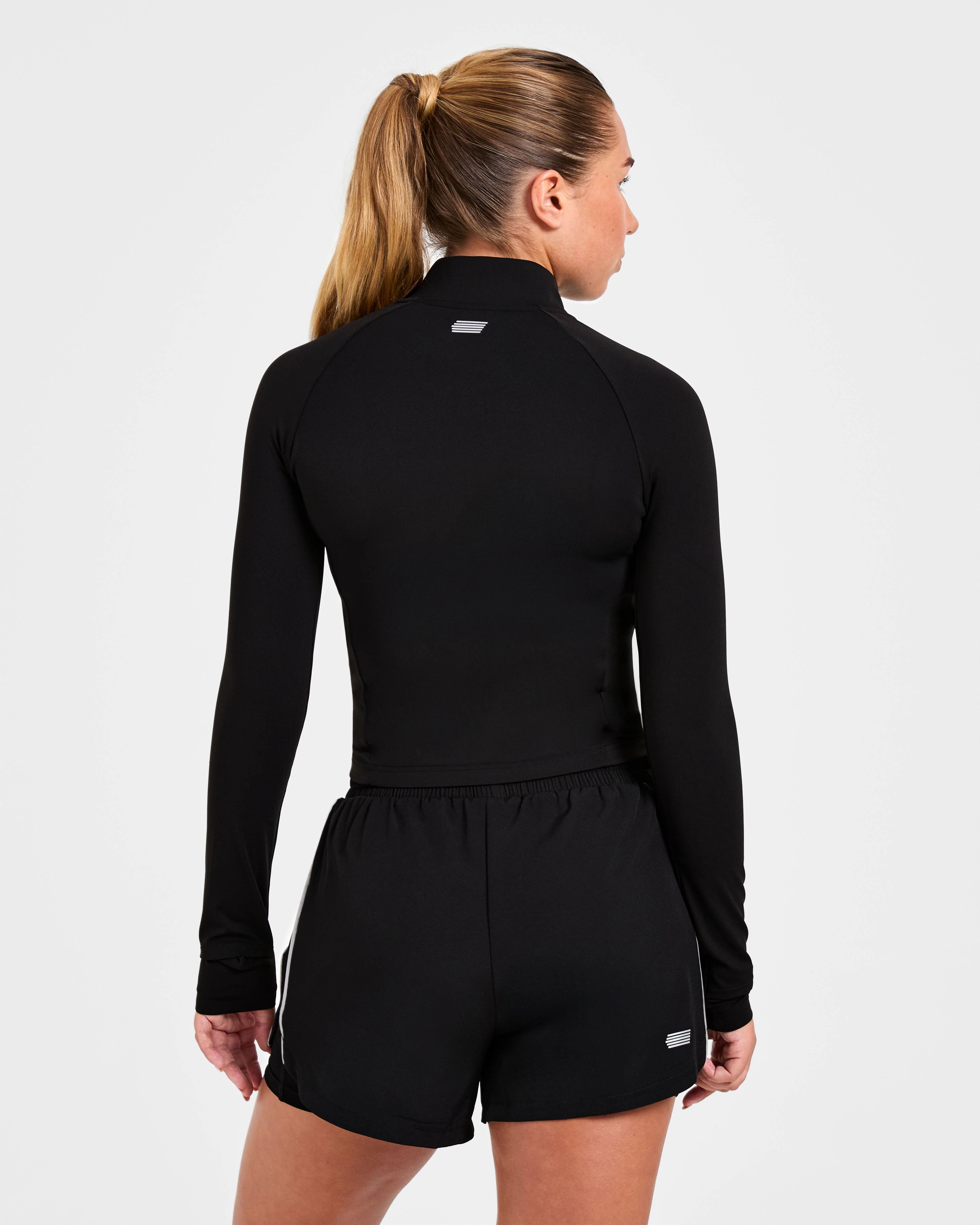 Run Zip Jacket - Black - Image 2