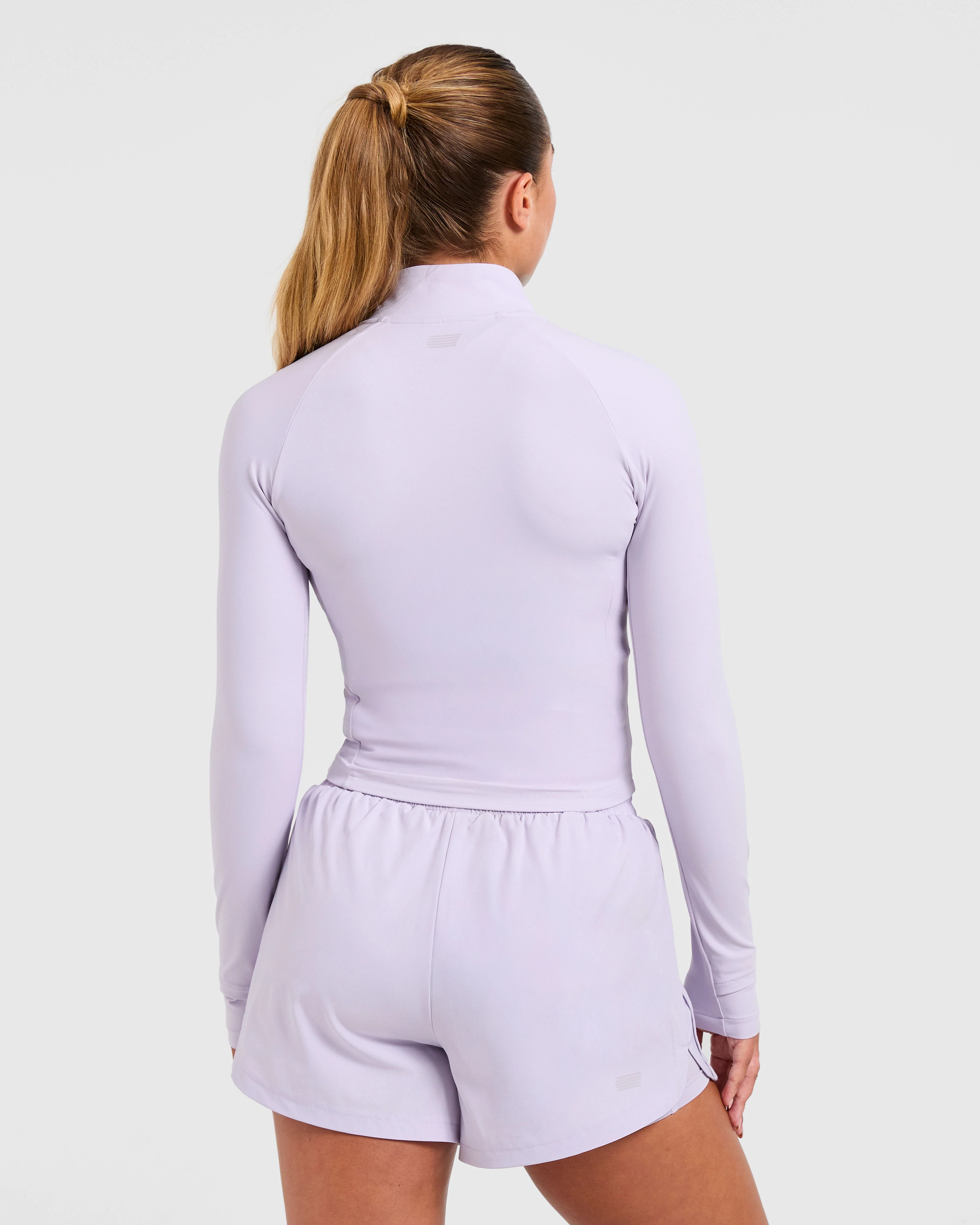 Run Zip Jacket - Ice Lilac - Image 2