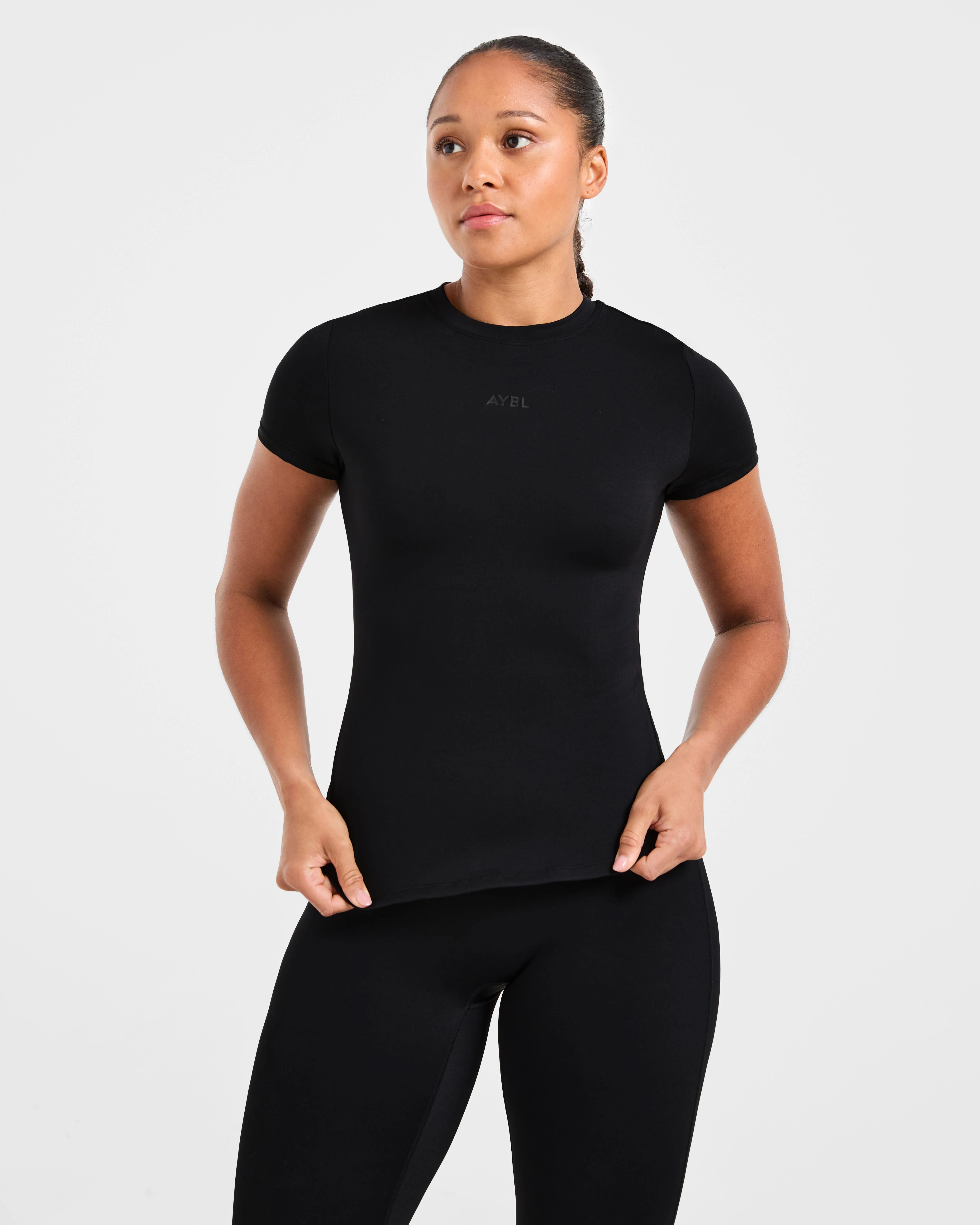 Sculpt T Shirt - Black - Image 8