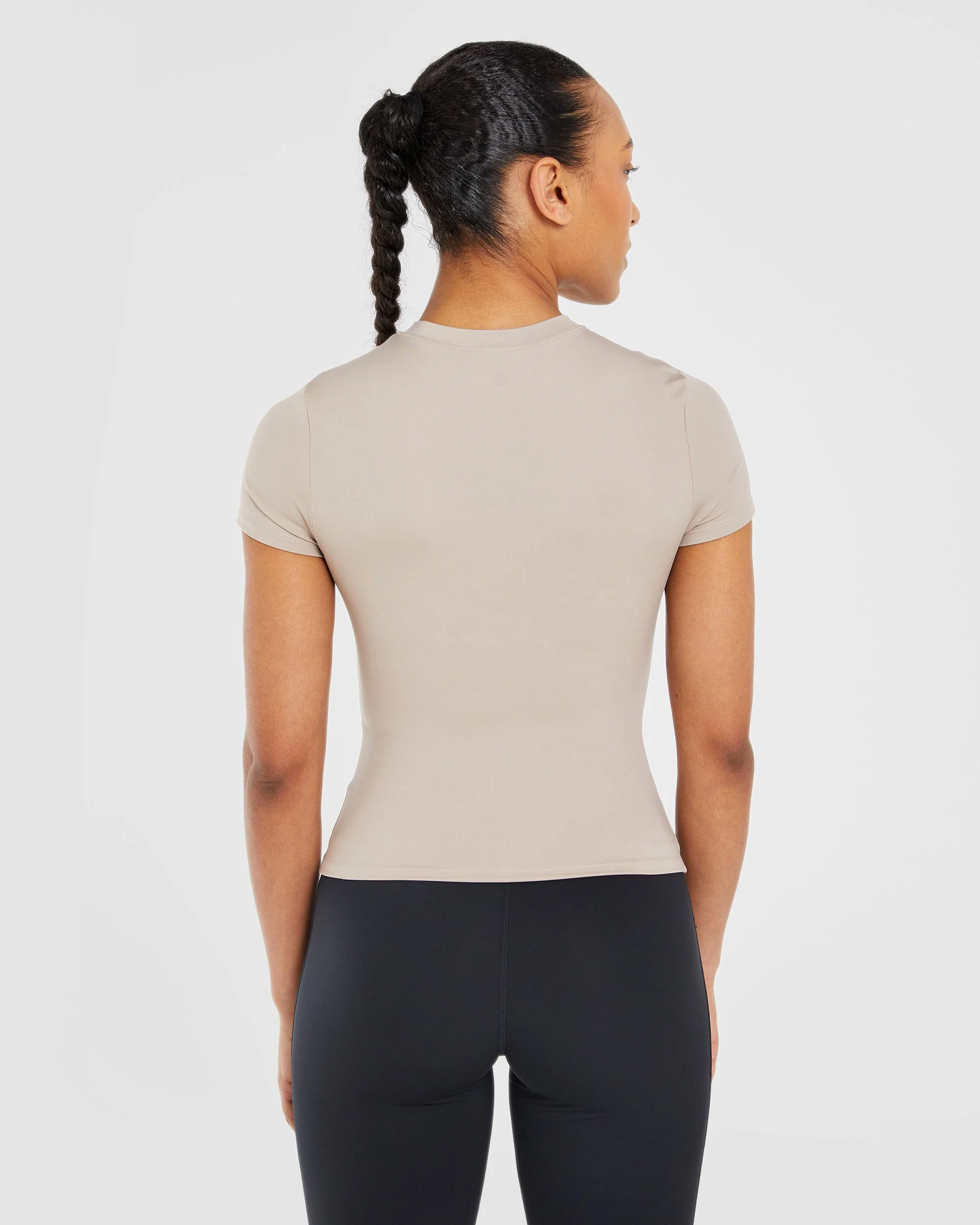 Sculpt T Shirt - Latte - Image 2