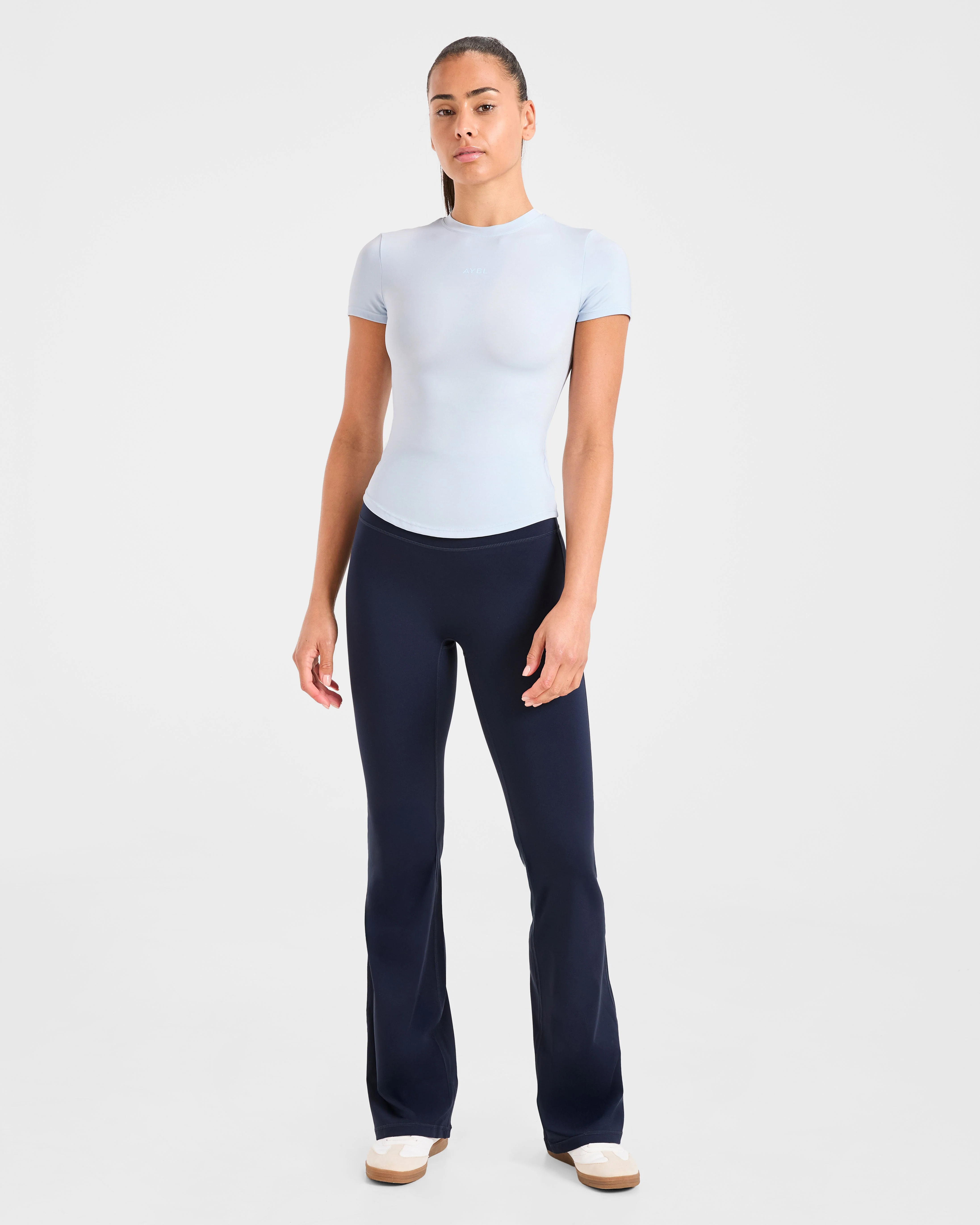 Sculpt T Shirt - Pastel Blue - Image 3