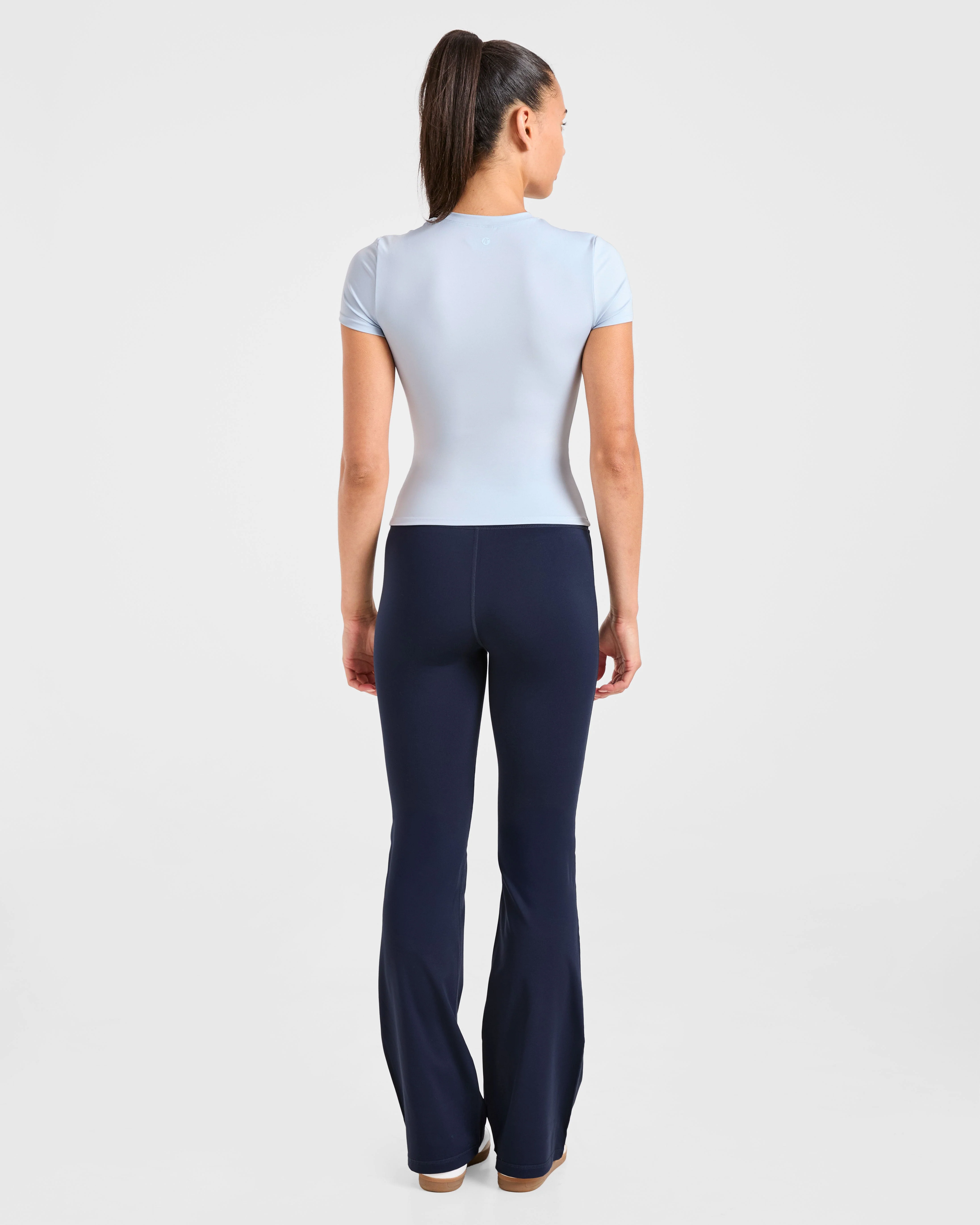 Sculpt T Shirt - Pastel Blue - Image 4