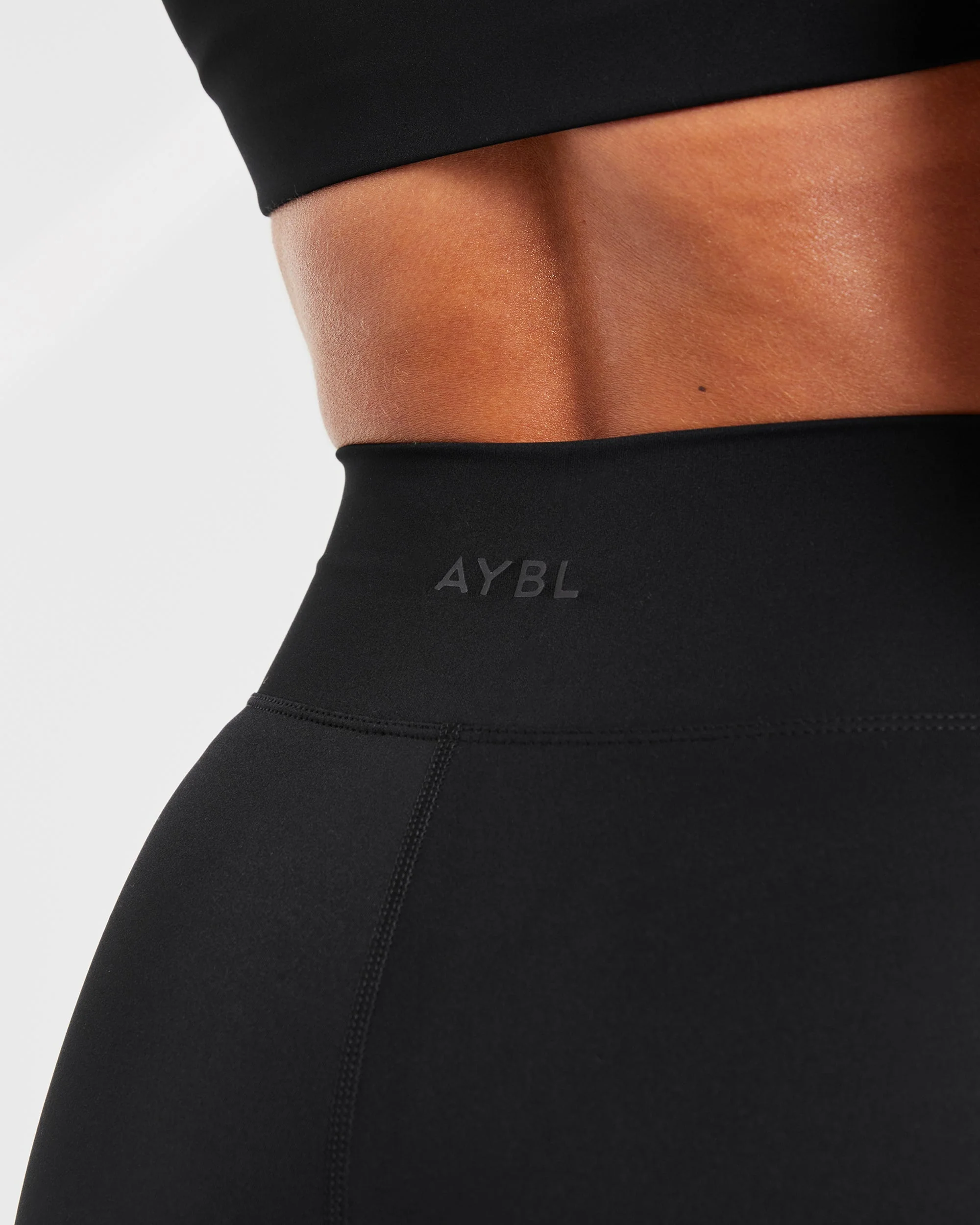 Sculpt Wrap Leggings - Black - Image 6