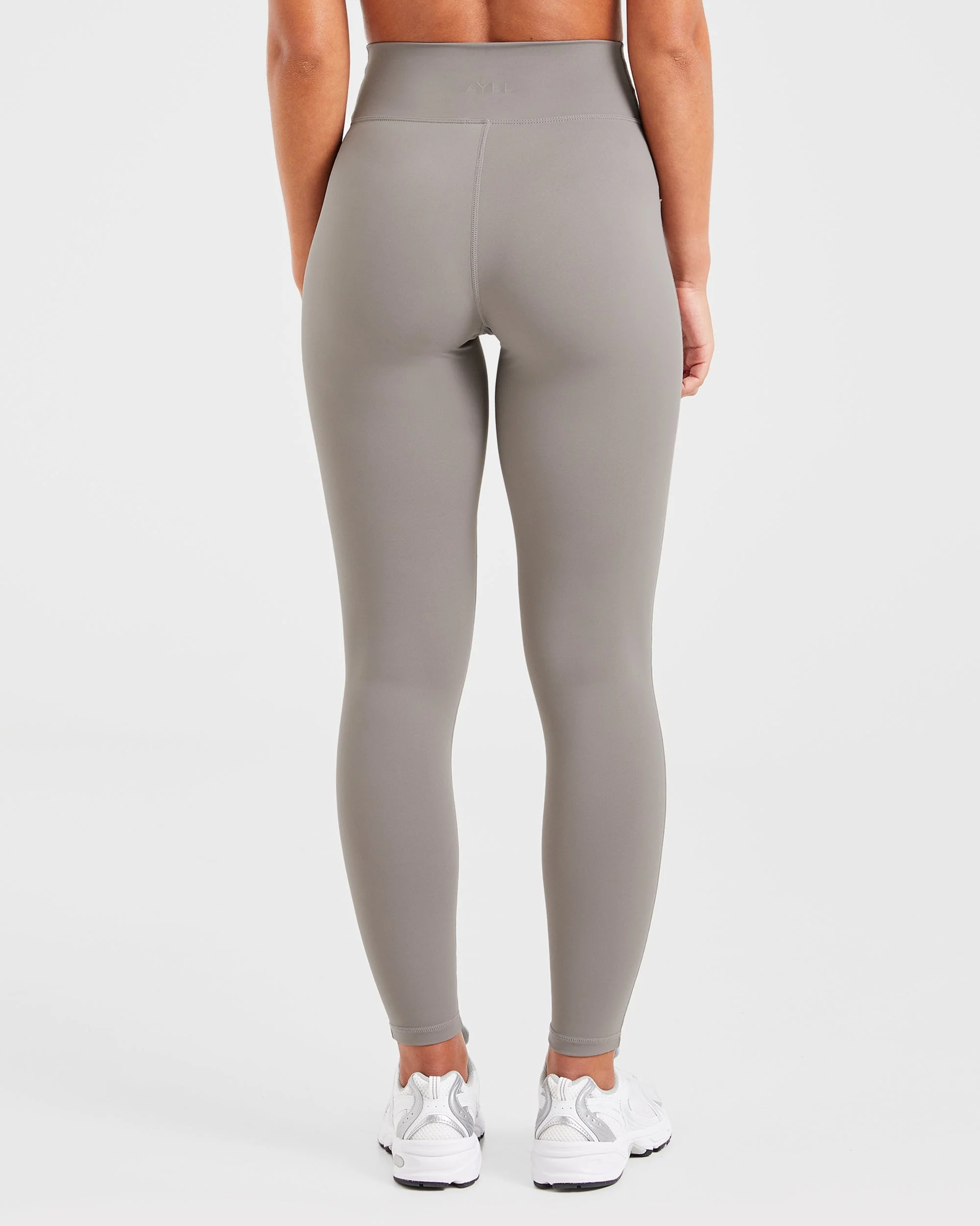 Sculpt Wrap Leggings - Smoke Grey - Image 2