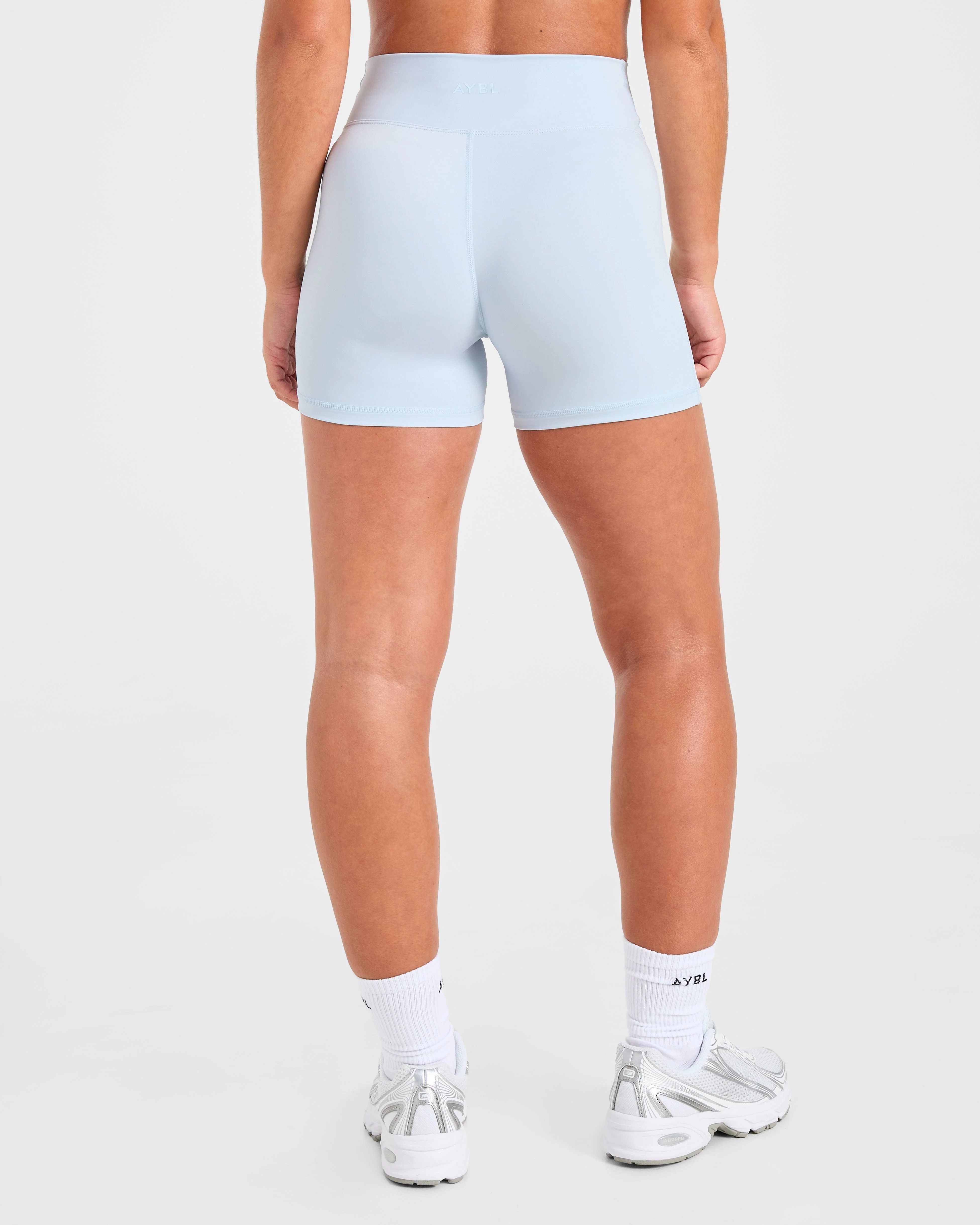 Sculpt Wrap Shorts - Iced Blue - Image 2
