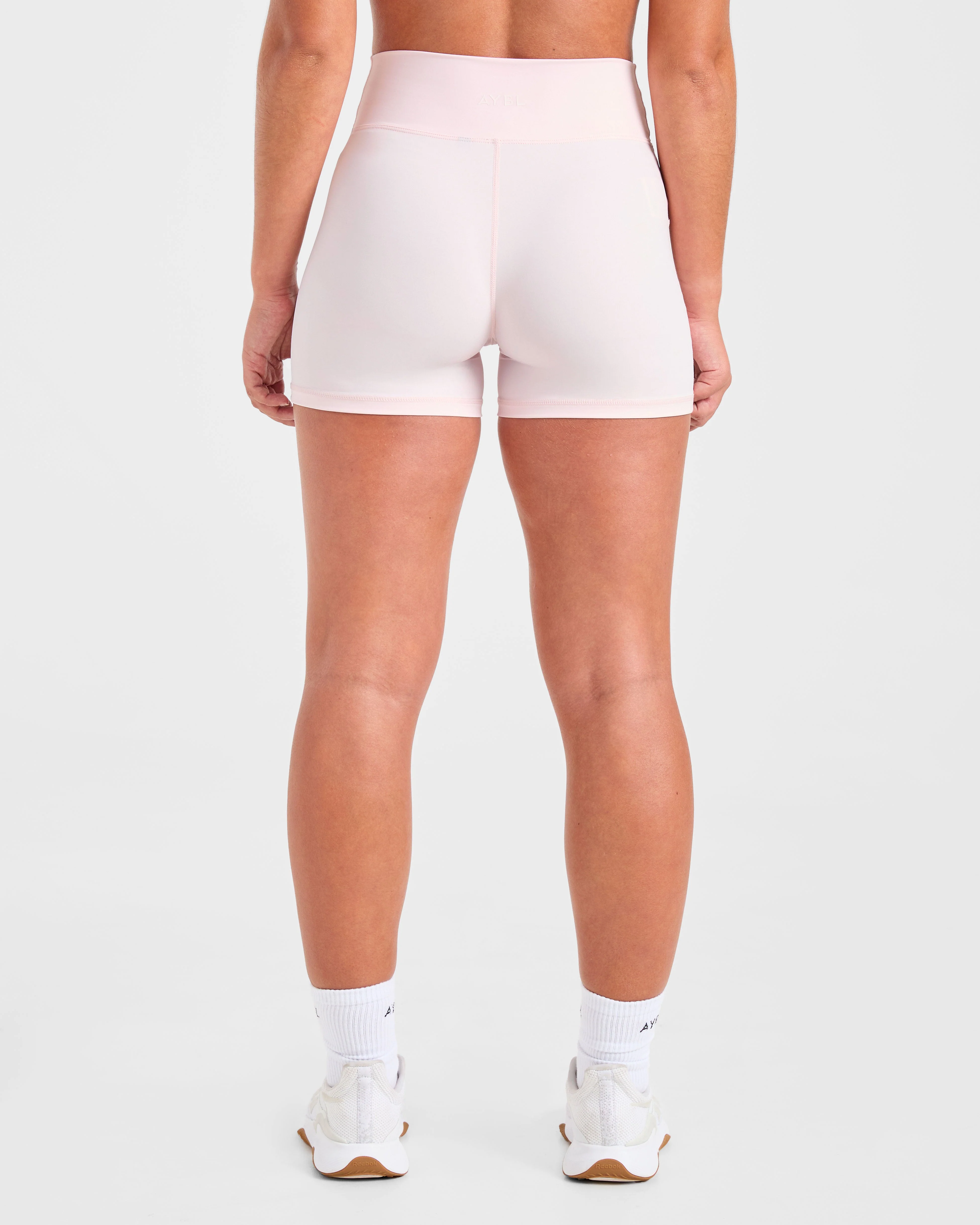 Sculpt Wrap Shorts - Iced Pink - Image 2