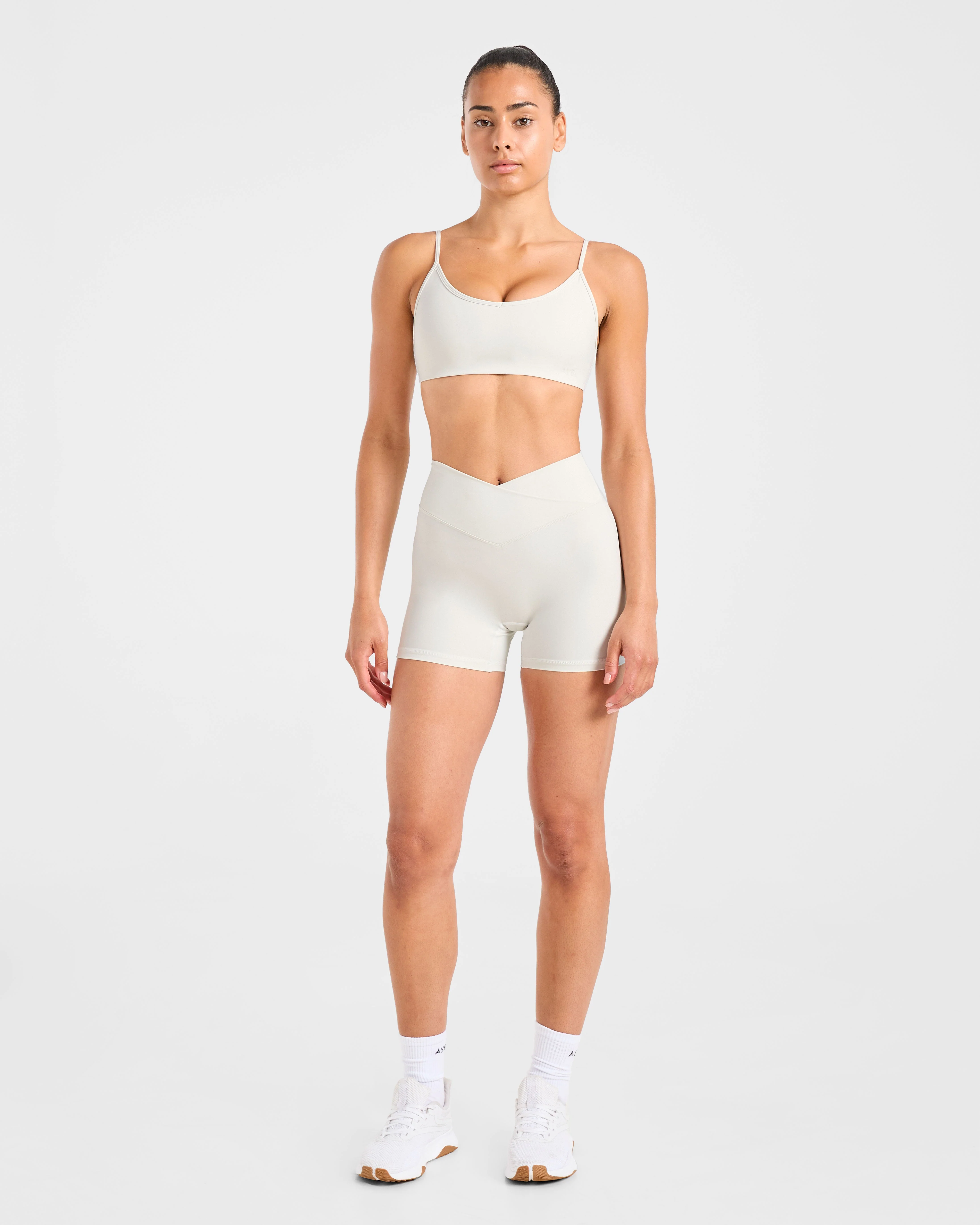 Sculpt Wrap Shorts - Tofu - Image 3