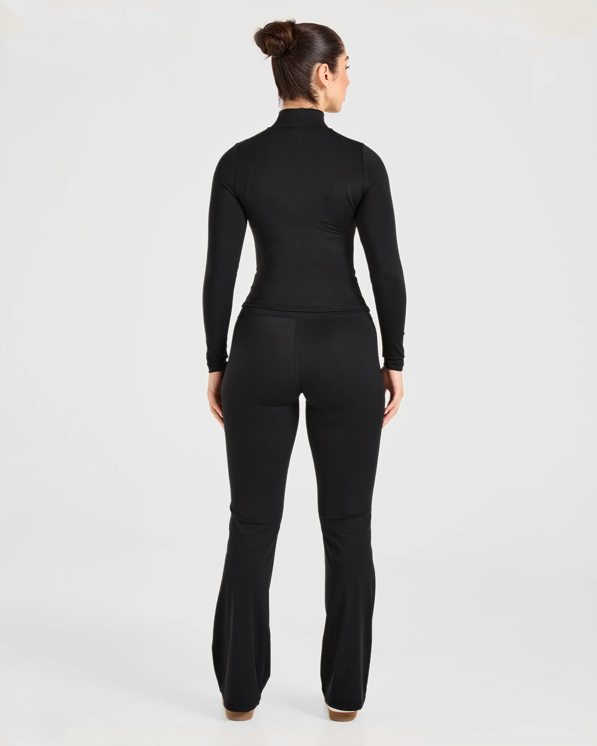 Sculpt Zip Jacket - Black - Image 4