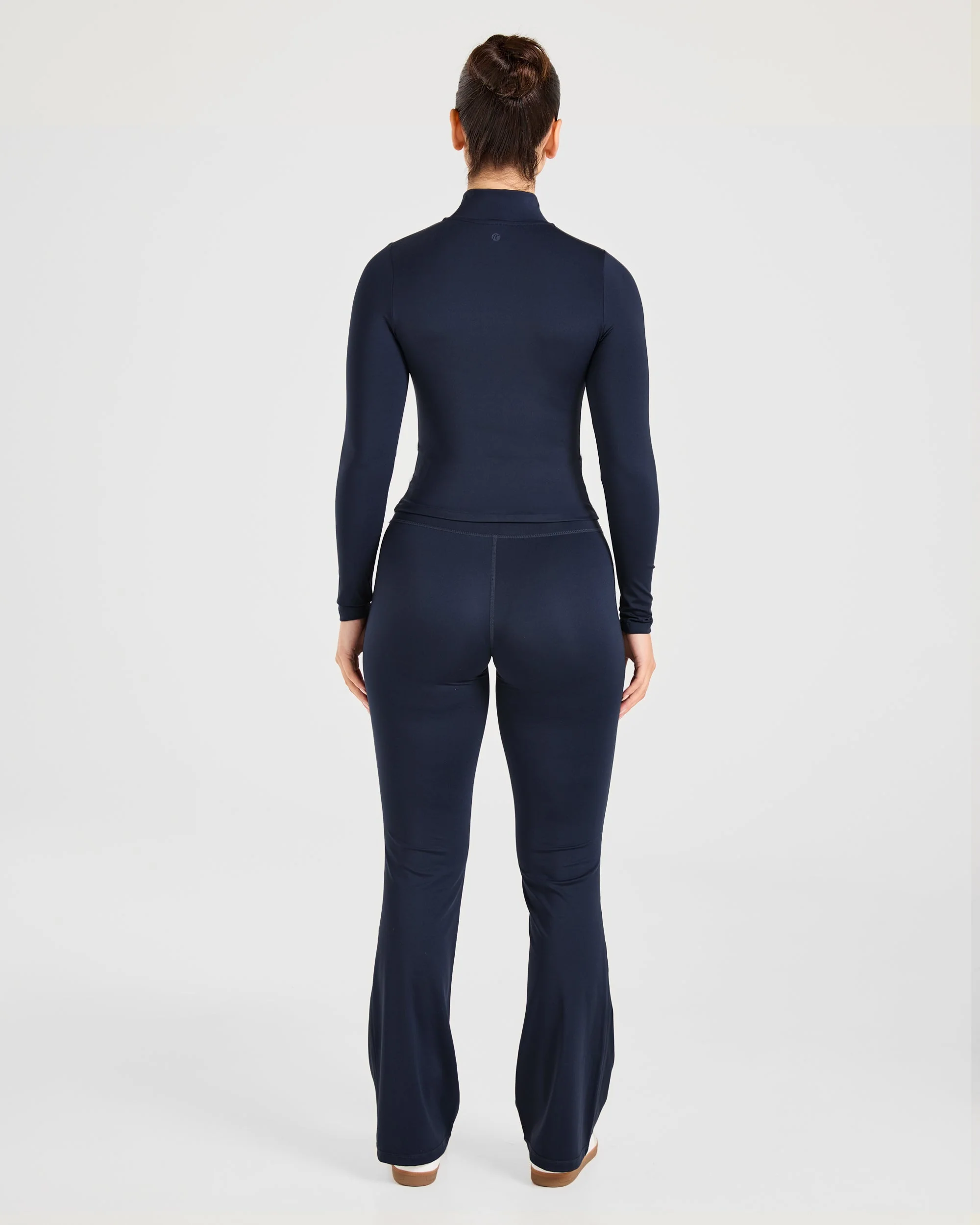 Sculpt Zip Jacket - Deep Navy - Image 4