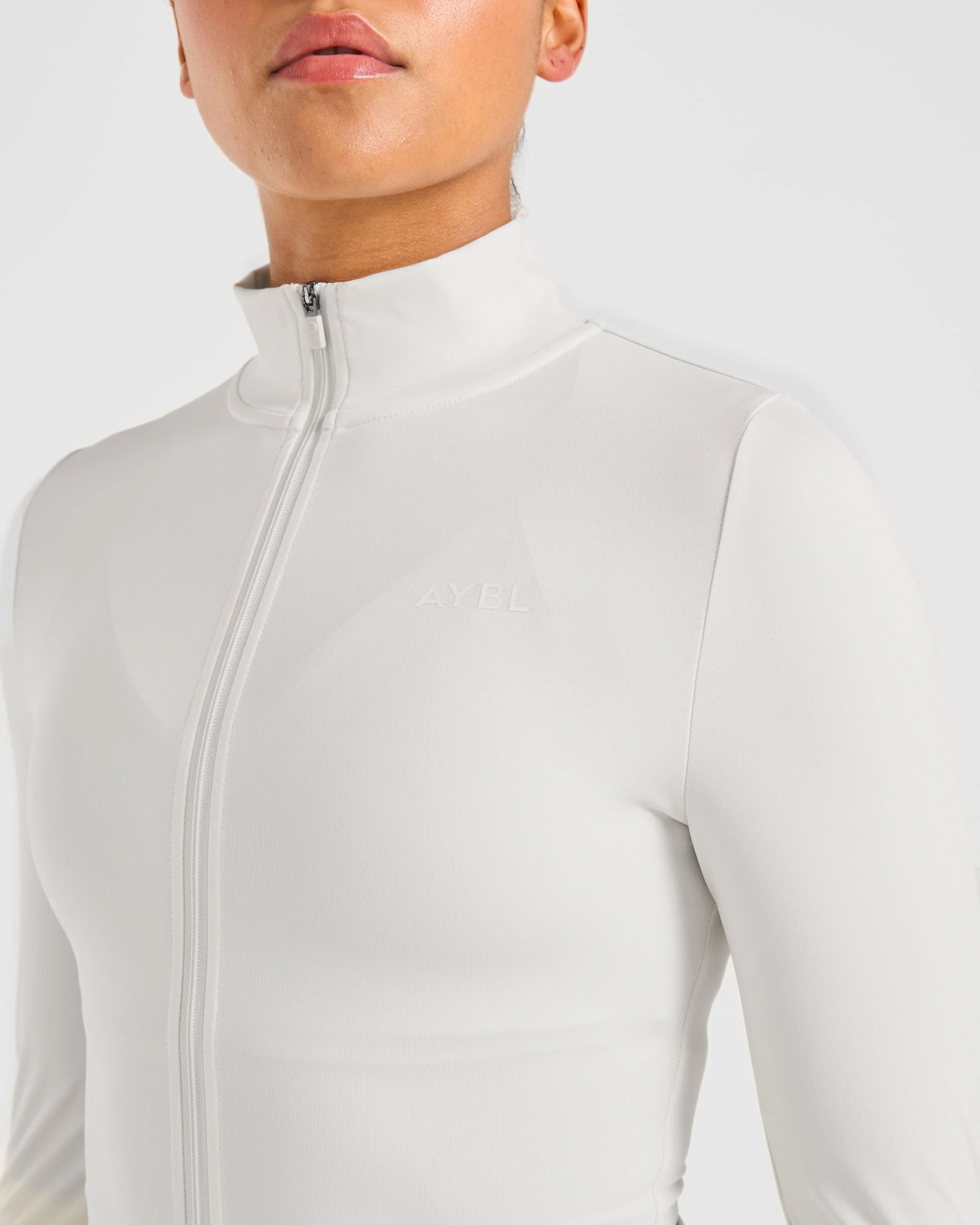 Sculpt Zip Jacket - Marshmallow - Image 5