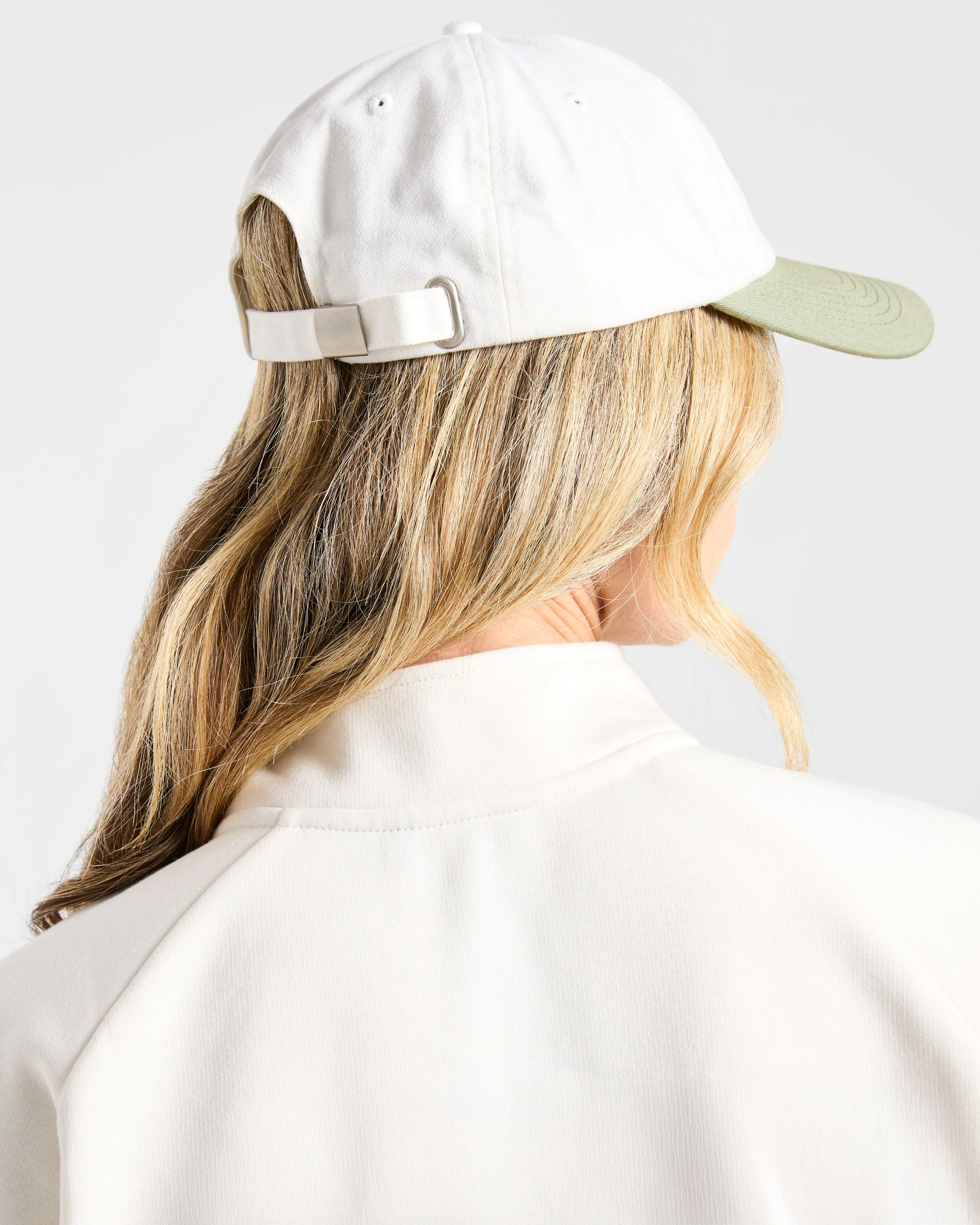 Sports Collective Cap - Off White/Green - Image 6