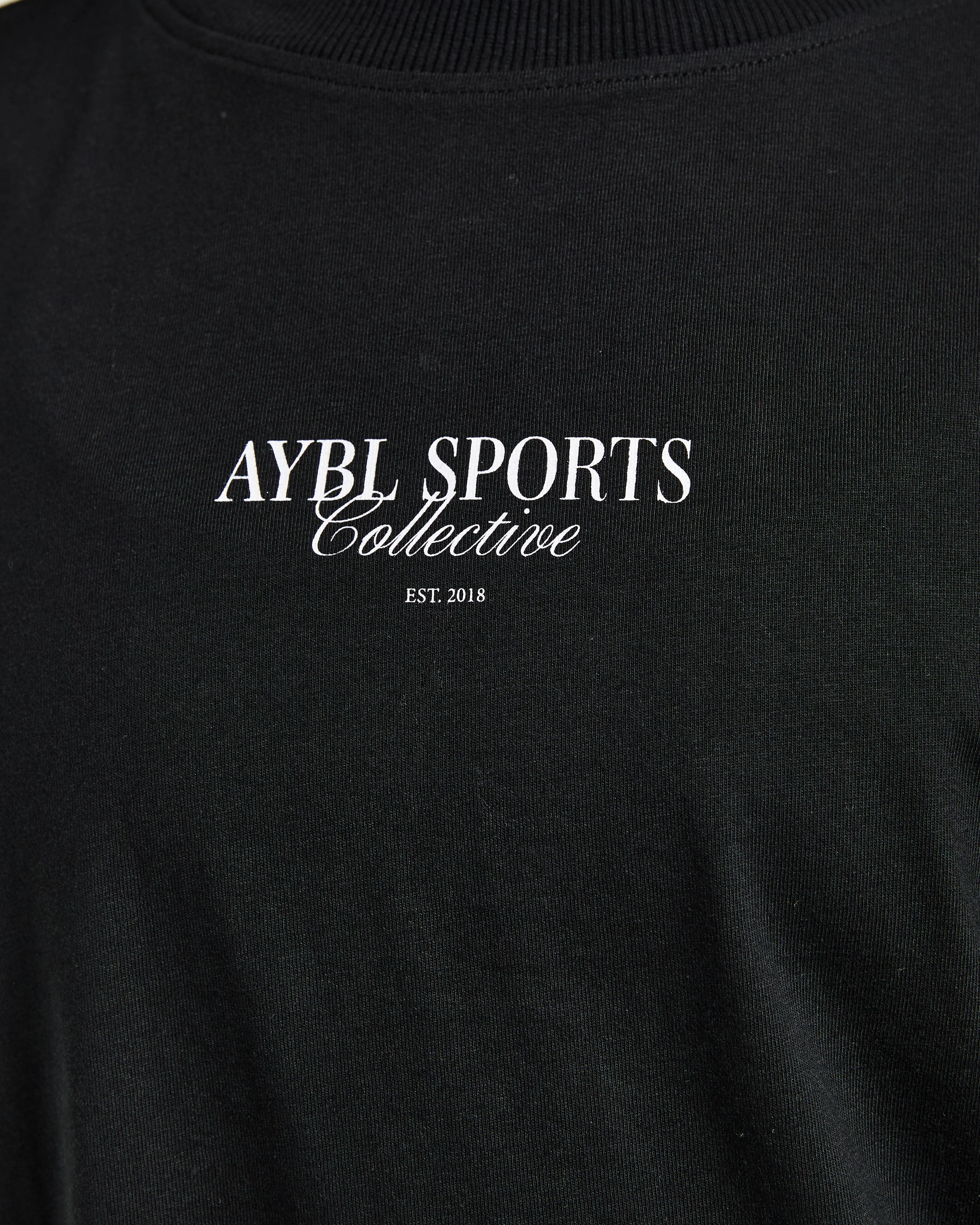 Sports Collective Oversized T Shirt - Black - Image 5