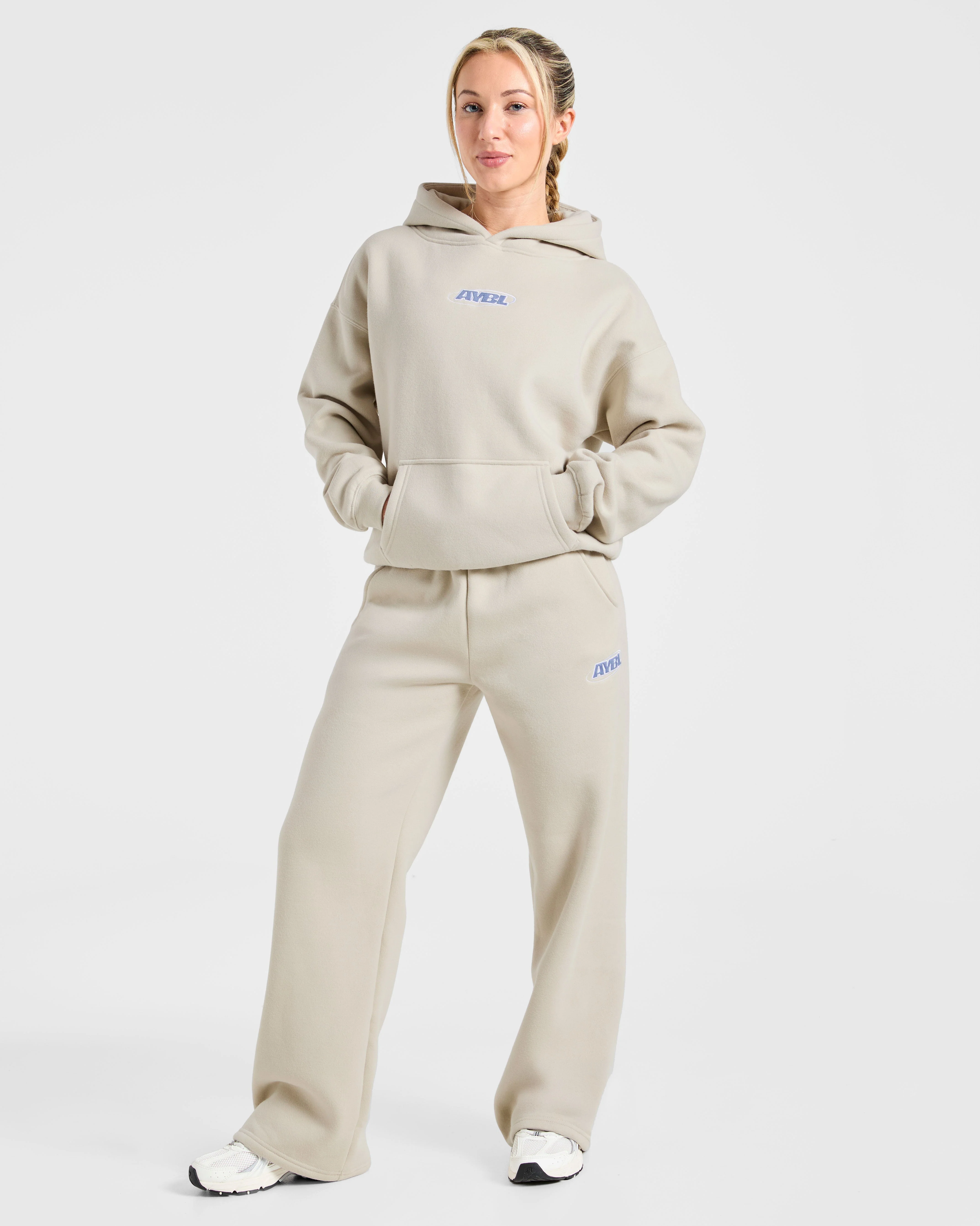 Sports Essentials Oversized Hoodie - Sand - Image 7