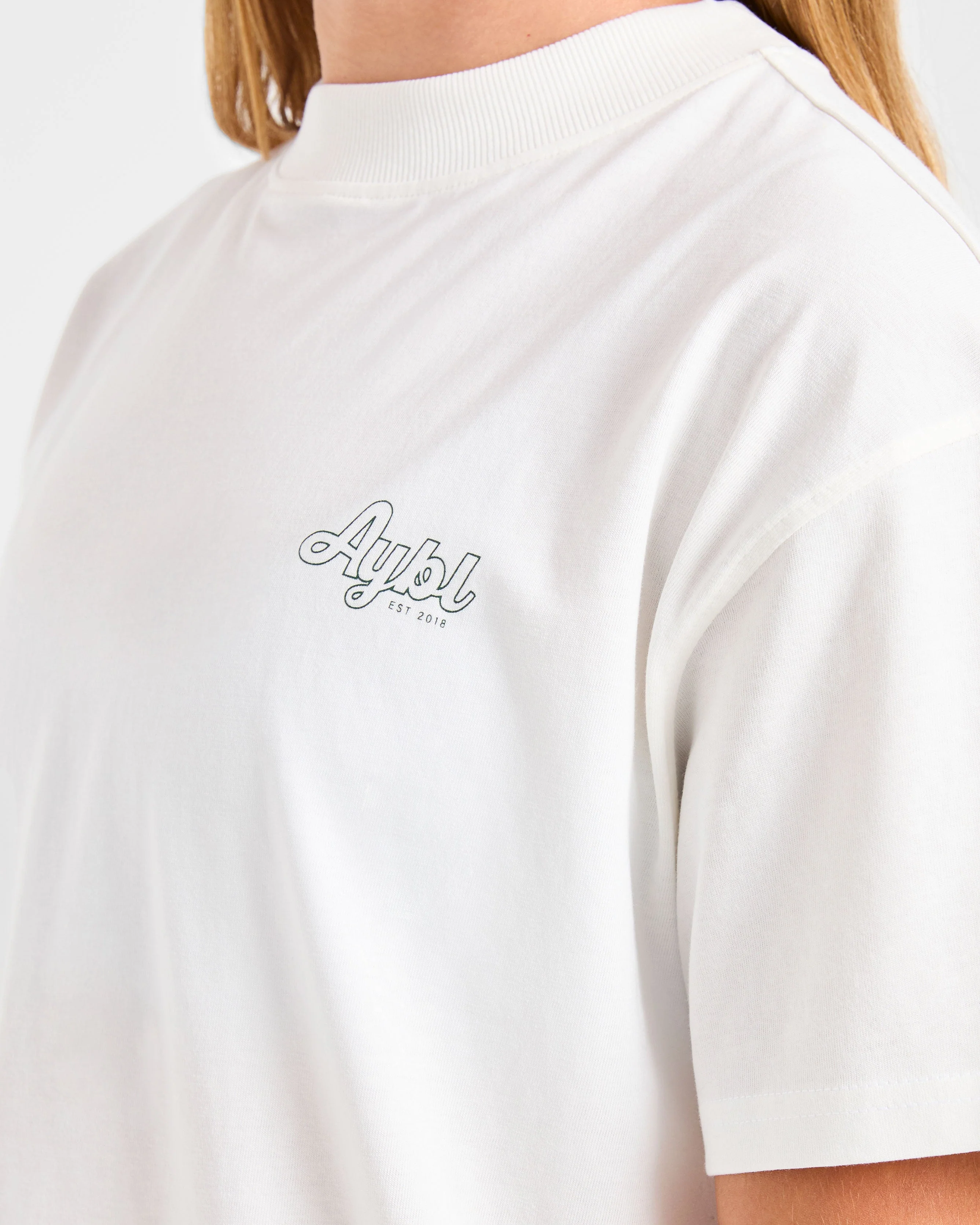 Sports Wellness Oversized T Shirt - Off White - Image 6