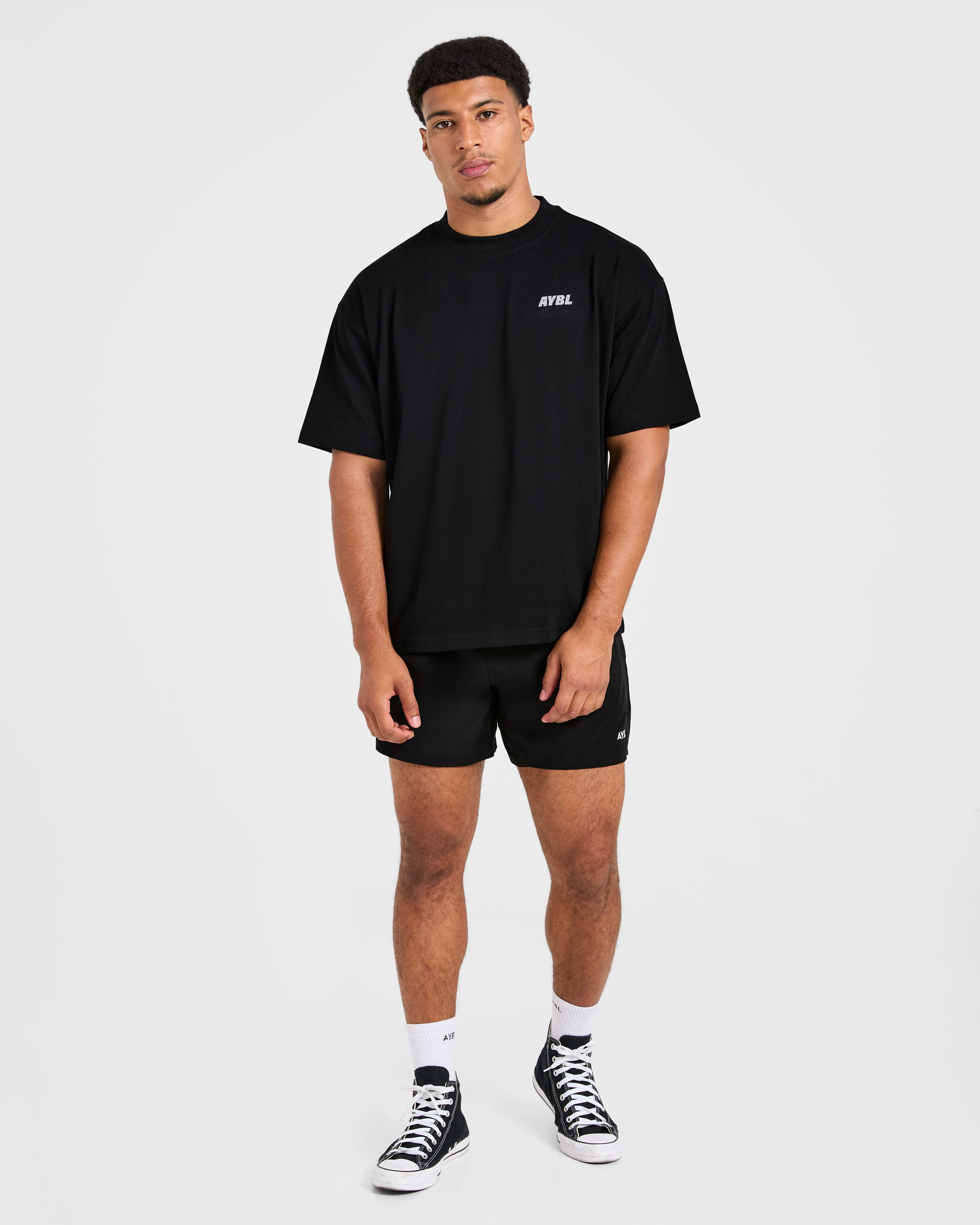 Sportswear Essentials Oversized T Shirt - Black - Image 3