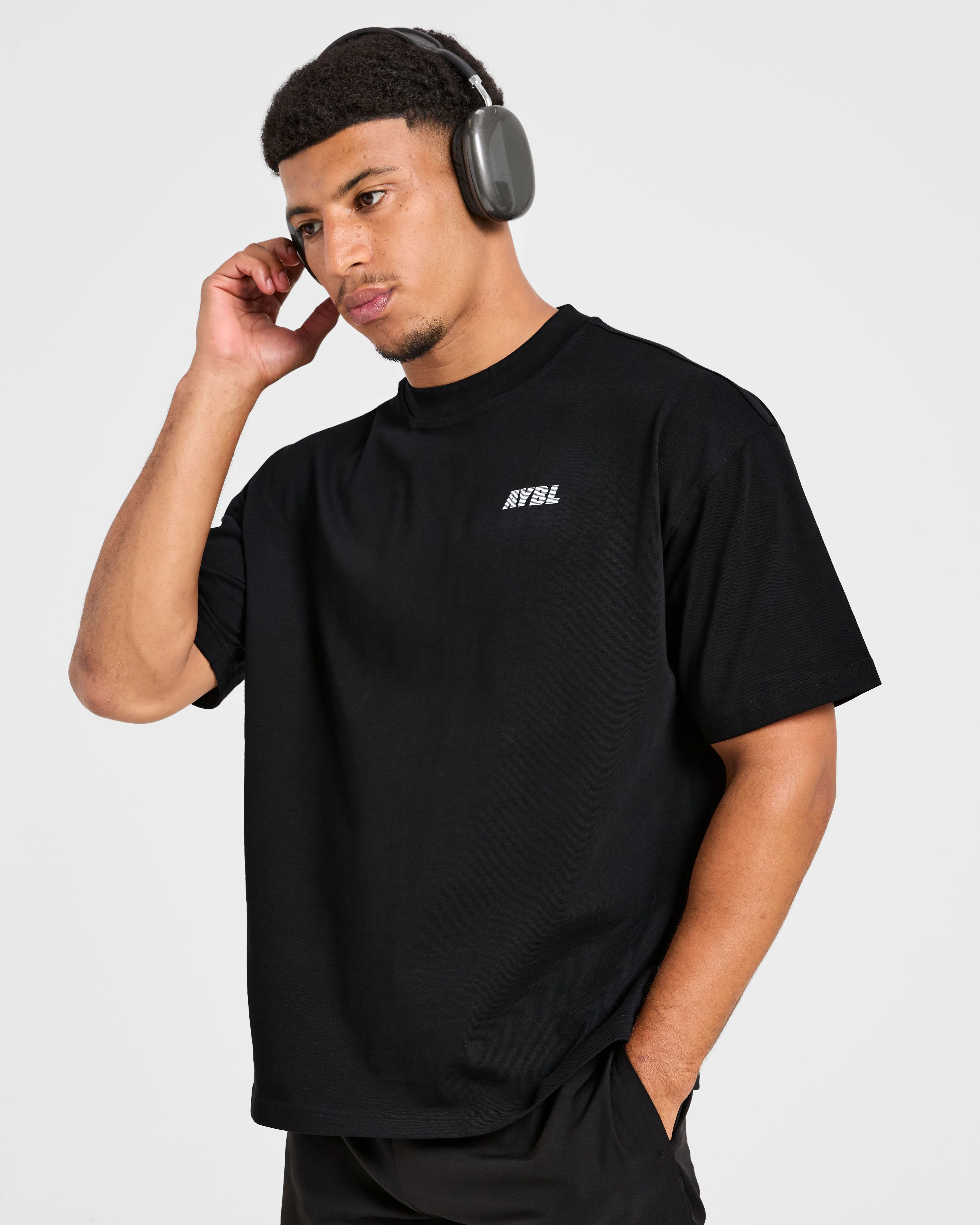 Sportswear Essentials Oversized T Shirt - Black - Image 7