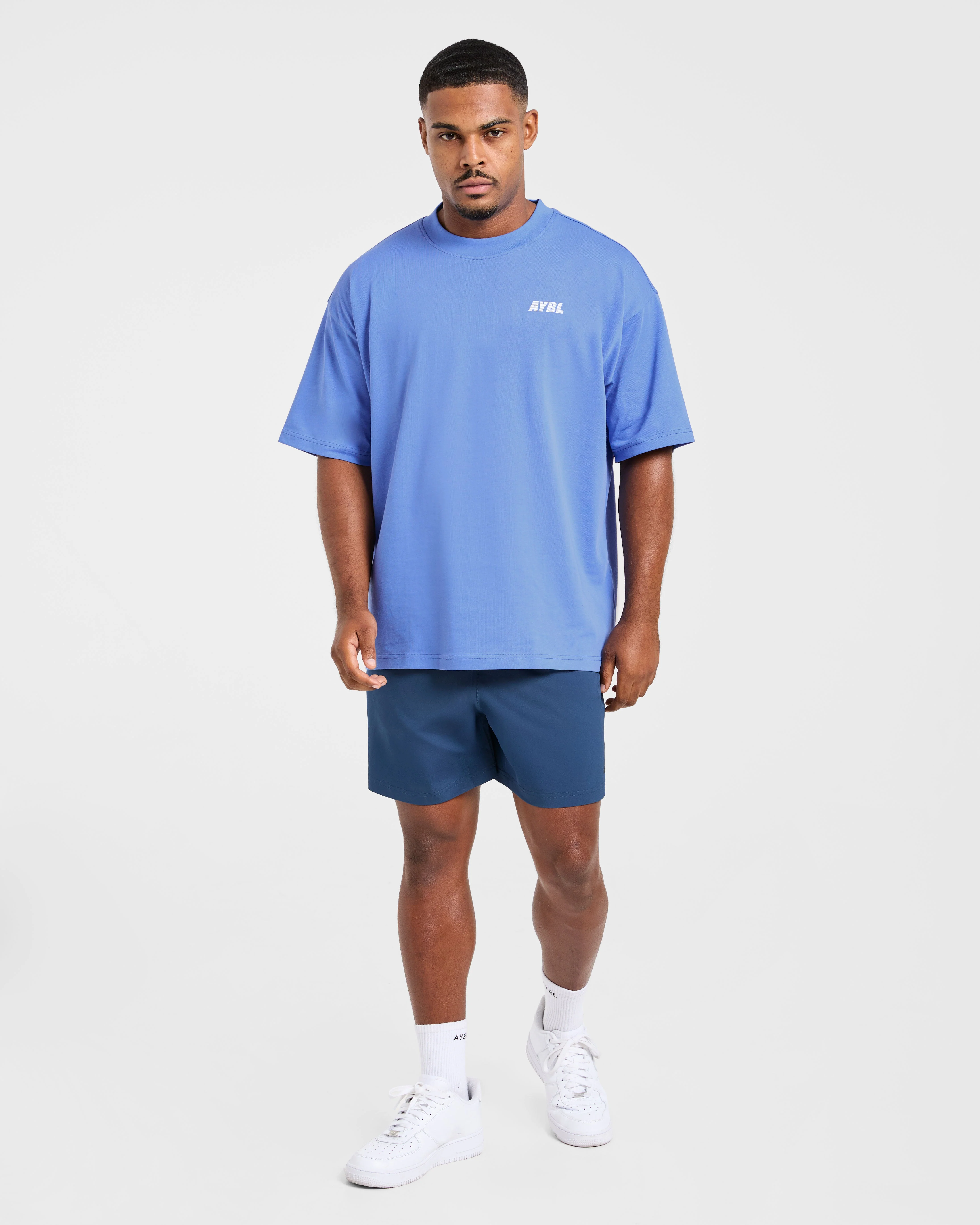 Sportswear Essentials Oversized T Shirt - Indigo Blue - Image 3