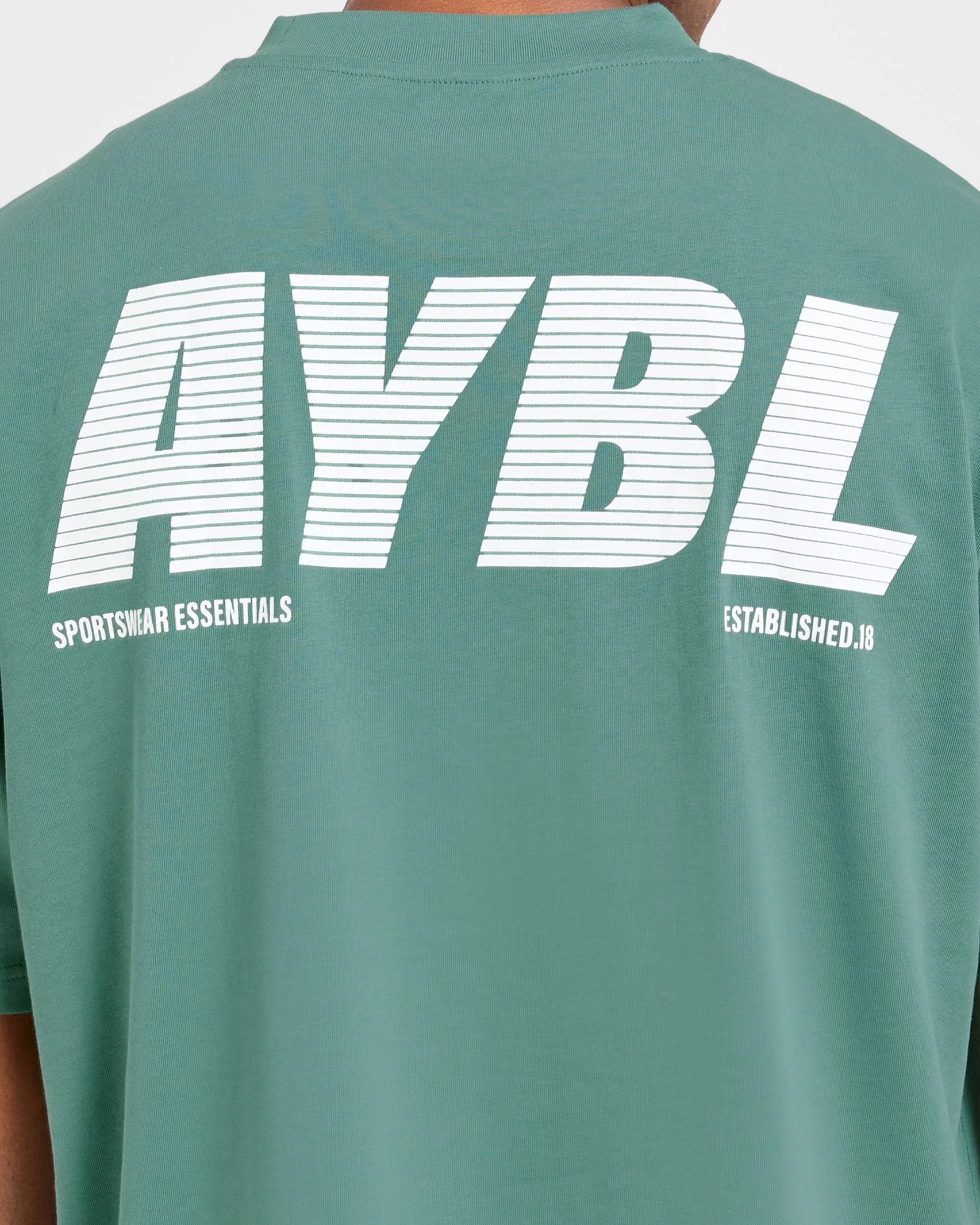 Sportswear Essentials Oversized T Shirt - Ocean Green - Image 6