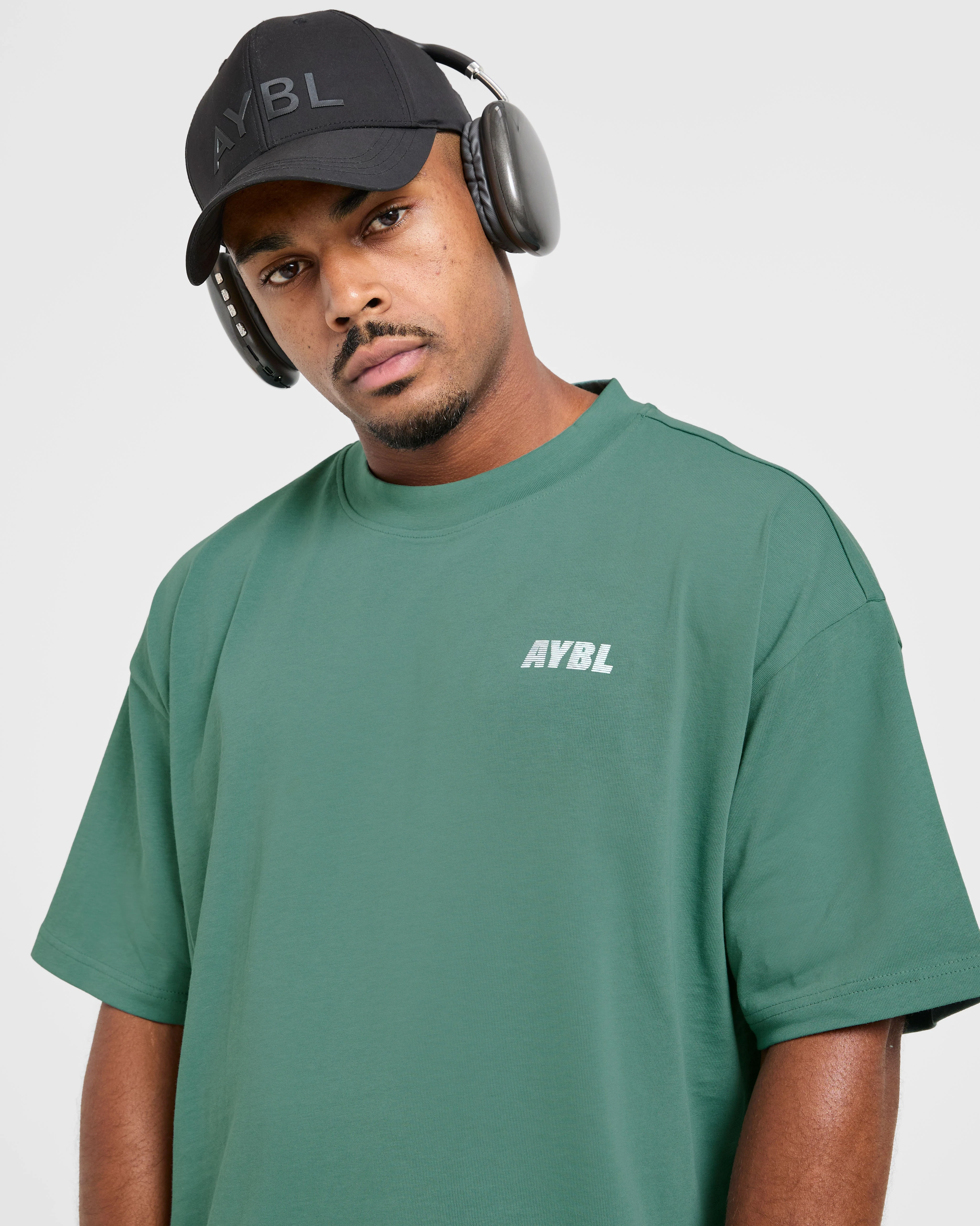 Sportswear Essentials Oversized T Shirt - Ocean Green - Image 7