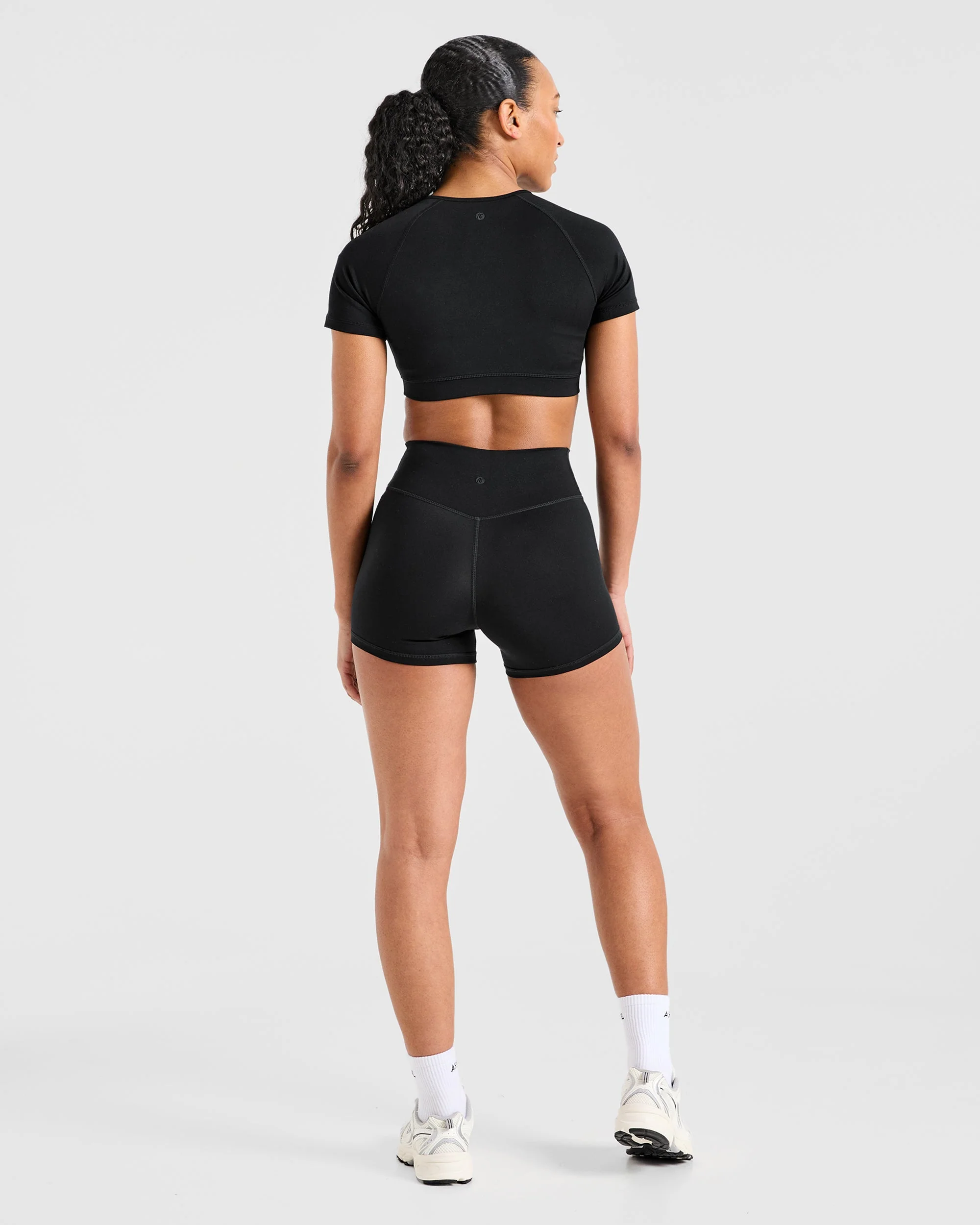 Staple Crop Top - Black - Image 4