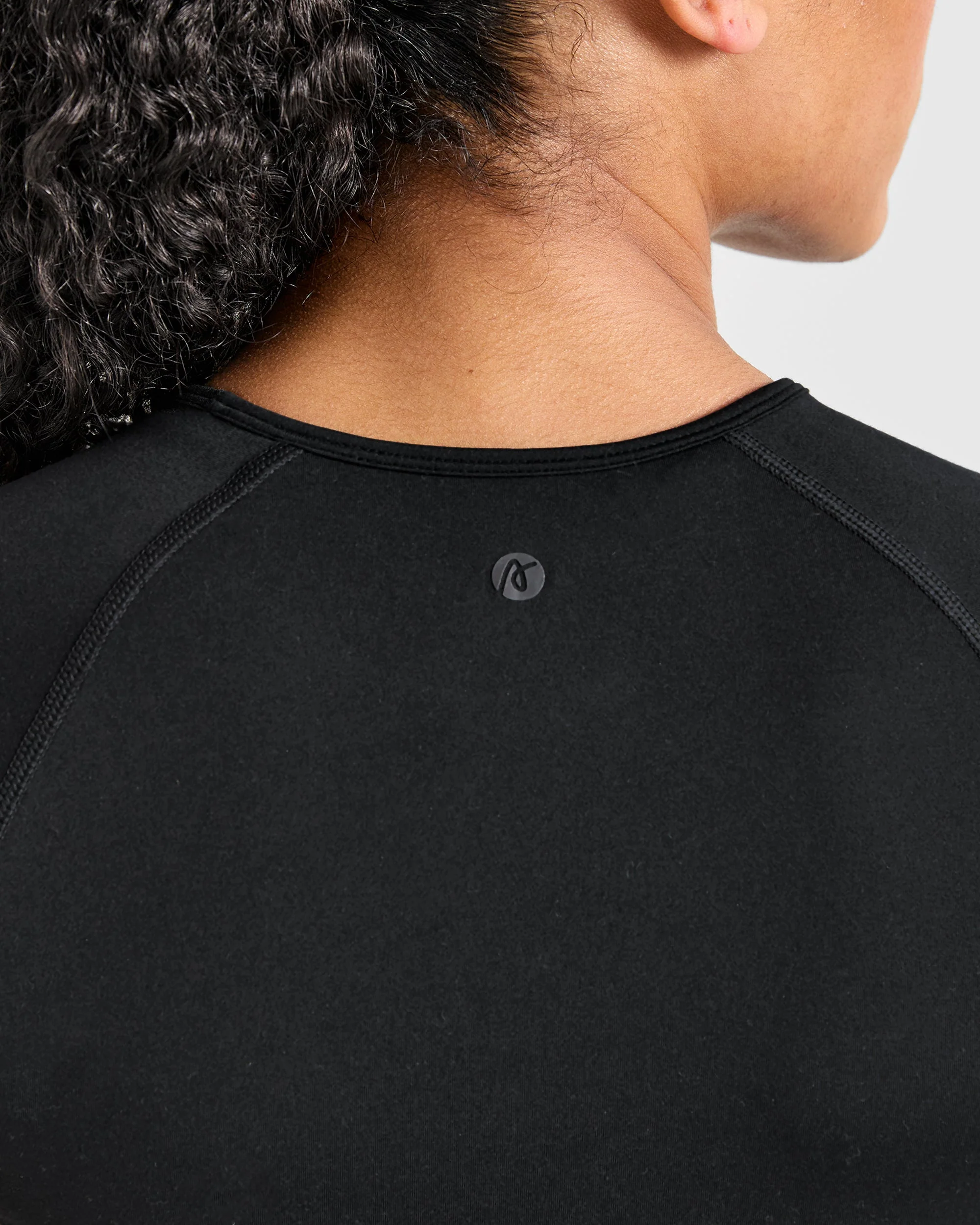 Staple Crop Top - Black - Image 6