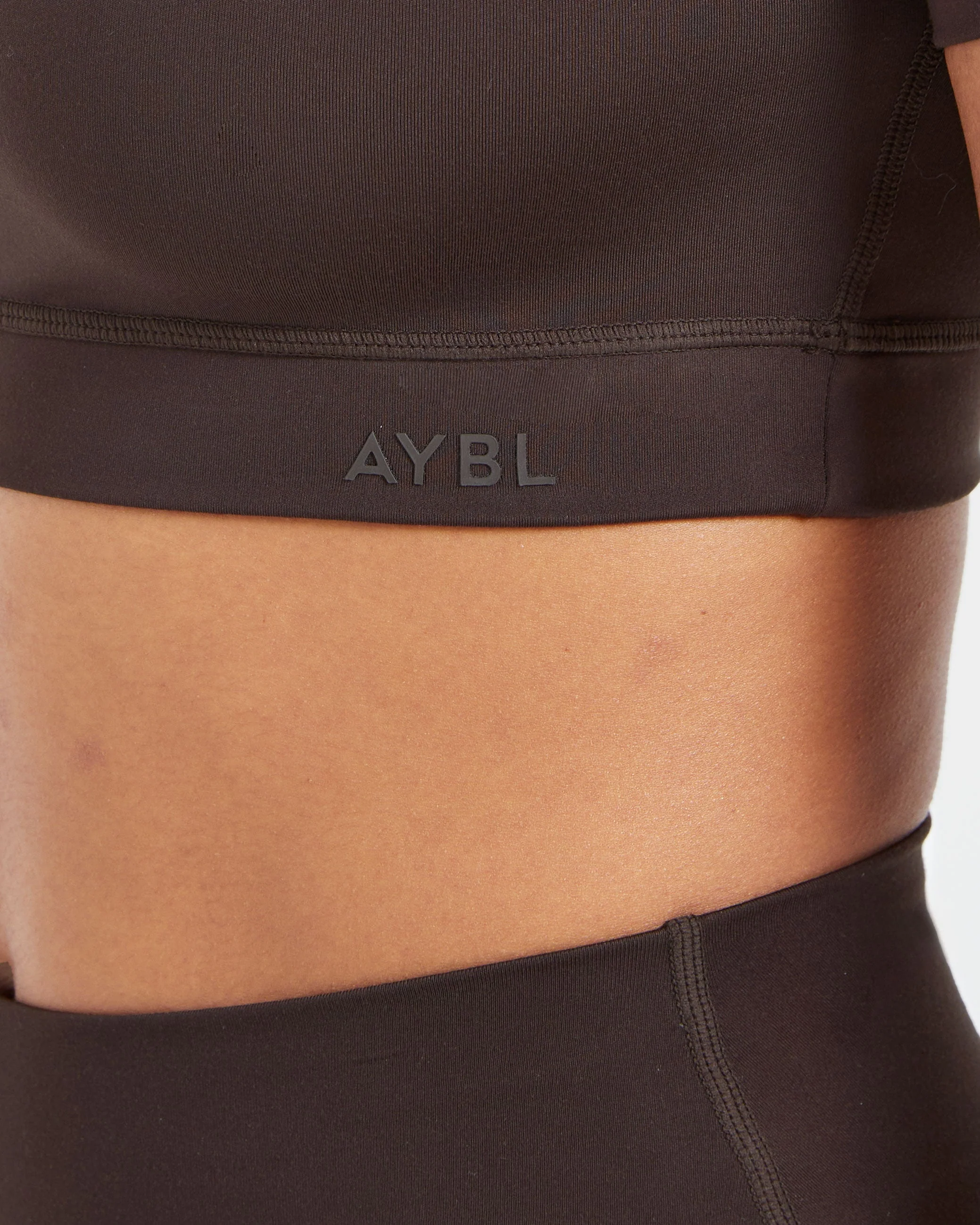 Staple Crop Top - Coffee Brown - Image 5