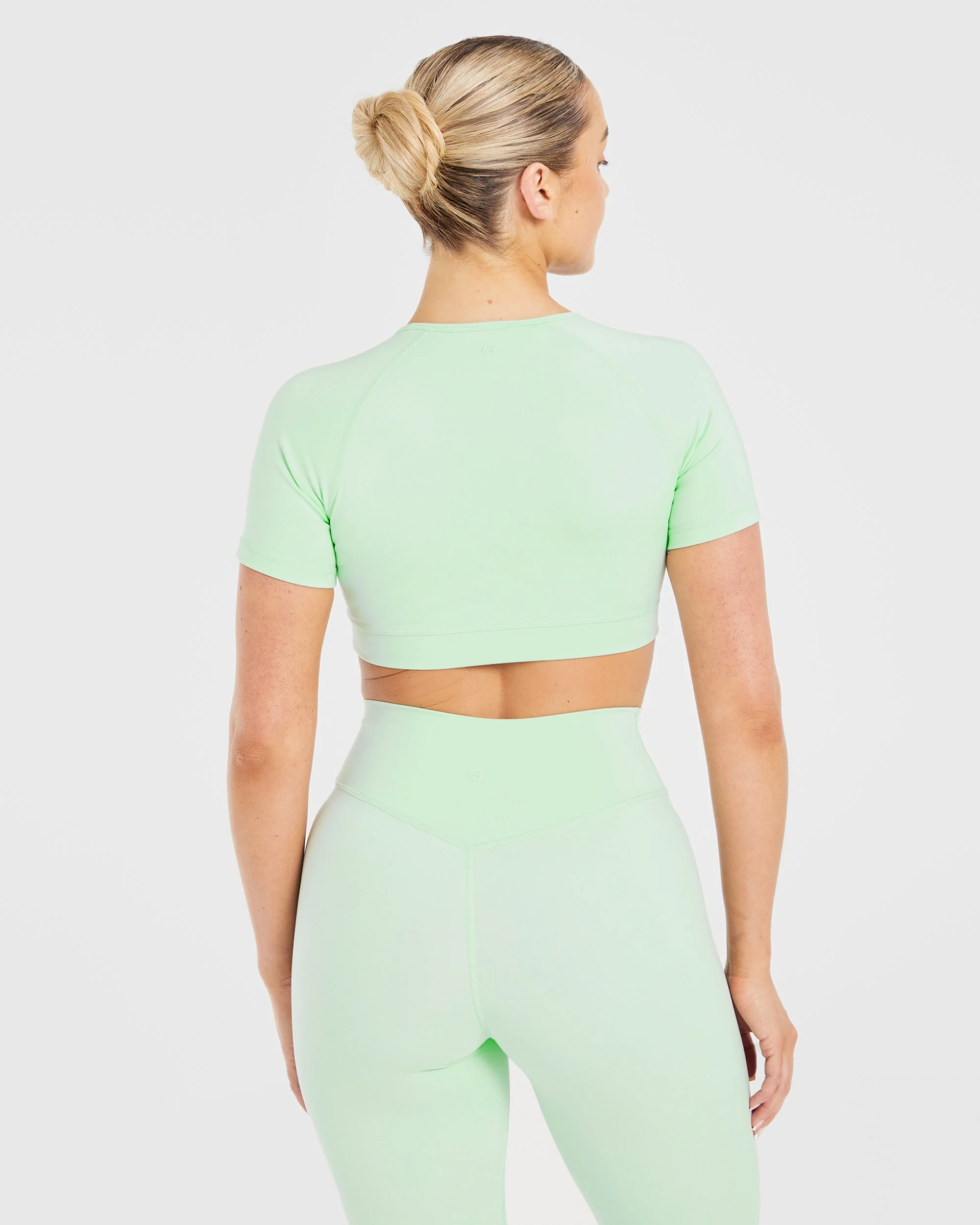 Staple Crop Top - Mint Green - Image 2