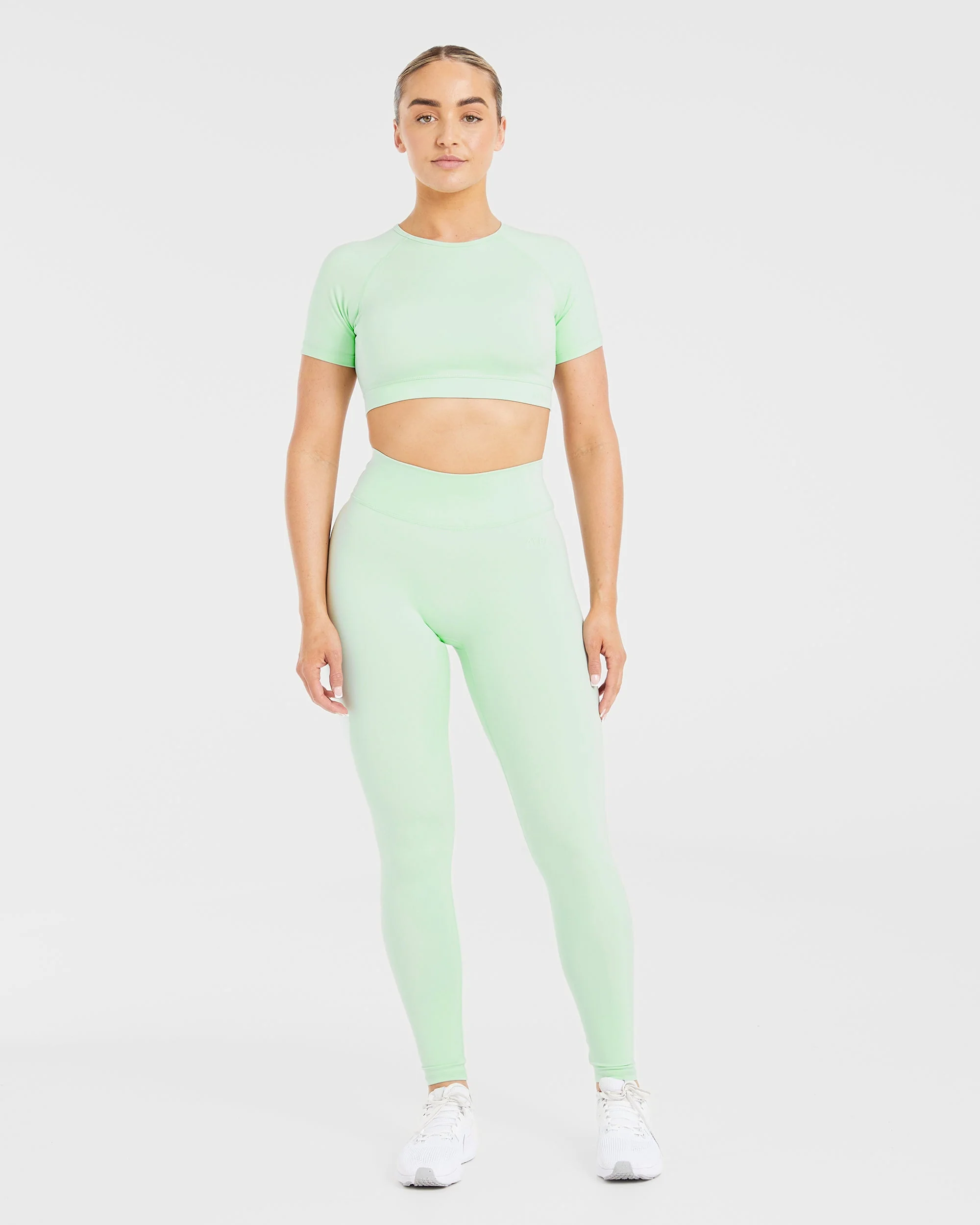 Staple Crop Top - Mint Green - Image 3