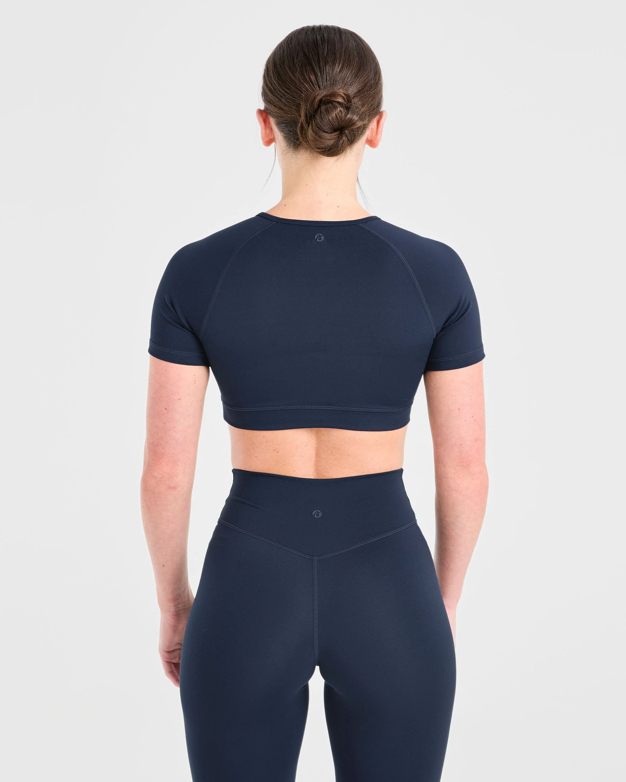 Staple Crop Top - Navy - Image 2