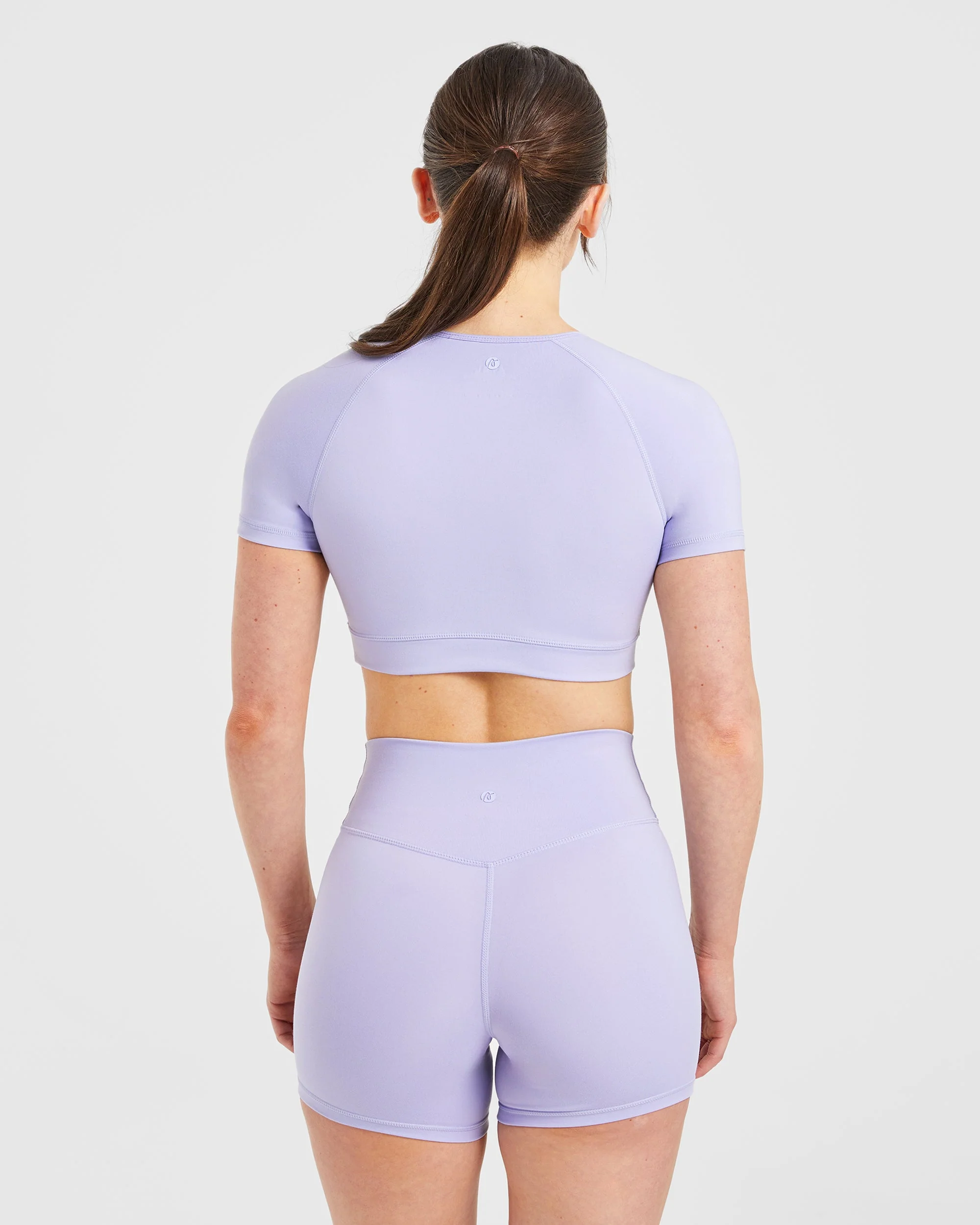 Staple Crop Top - Pastel Lavender - Image 2