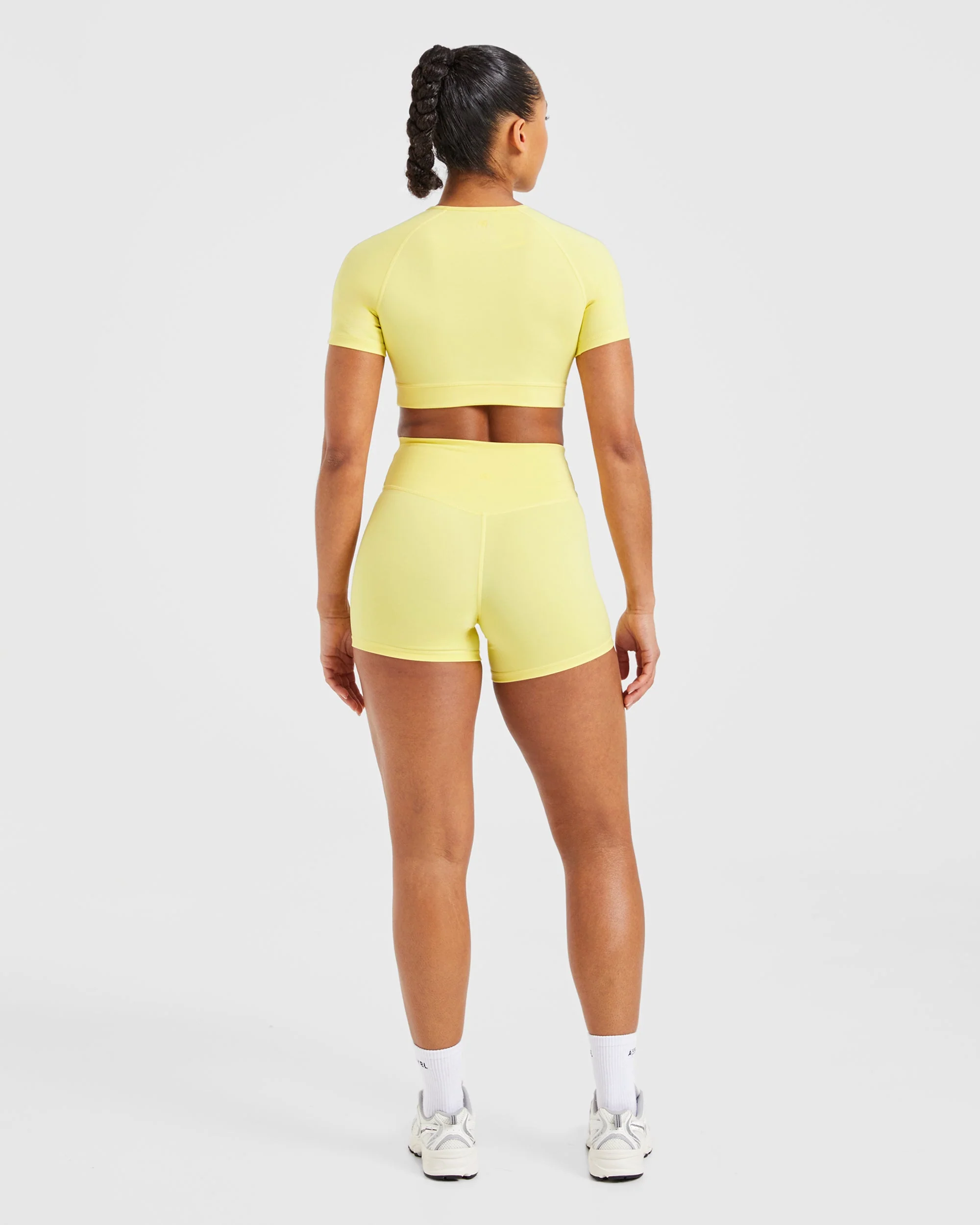 Staple Crop Top - Pastel Lemon - Image 4