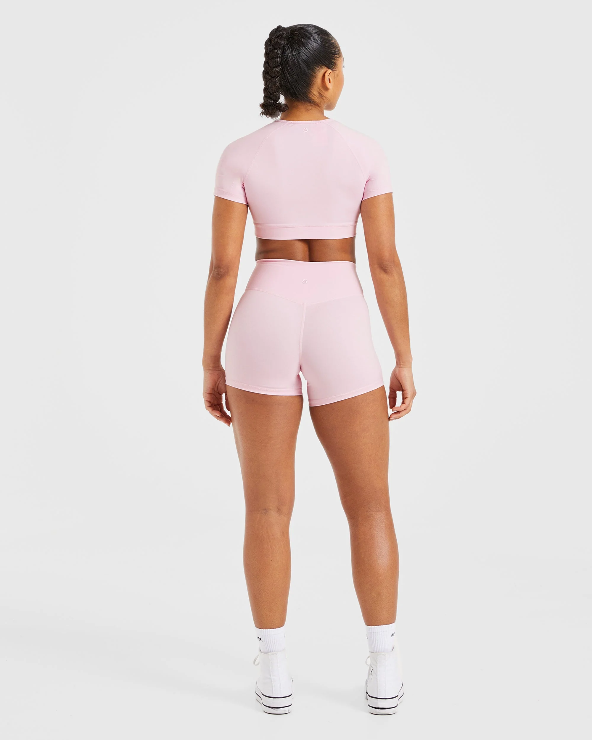 Staple Crop Top - Pastel Pink - Image 4