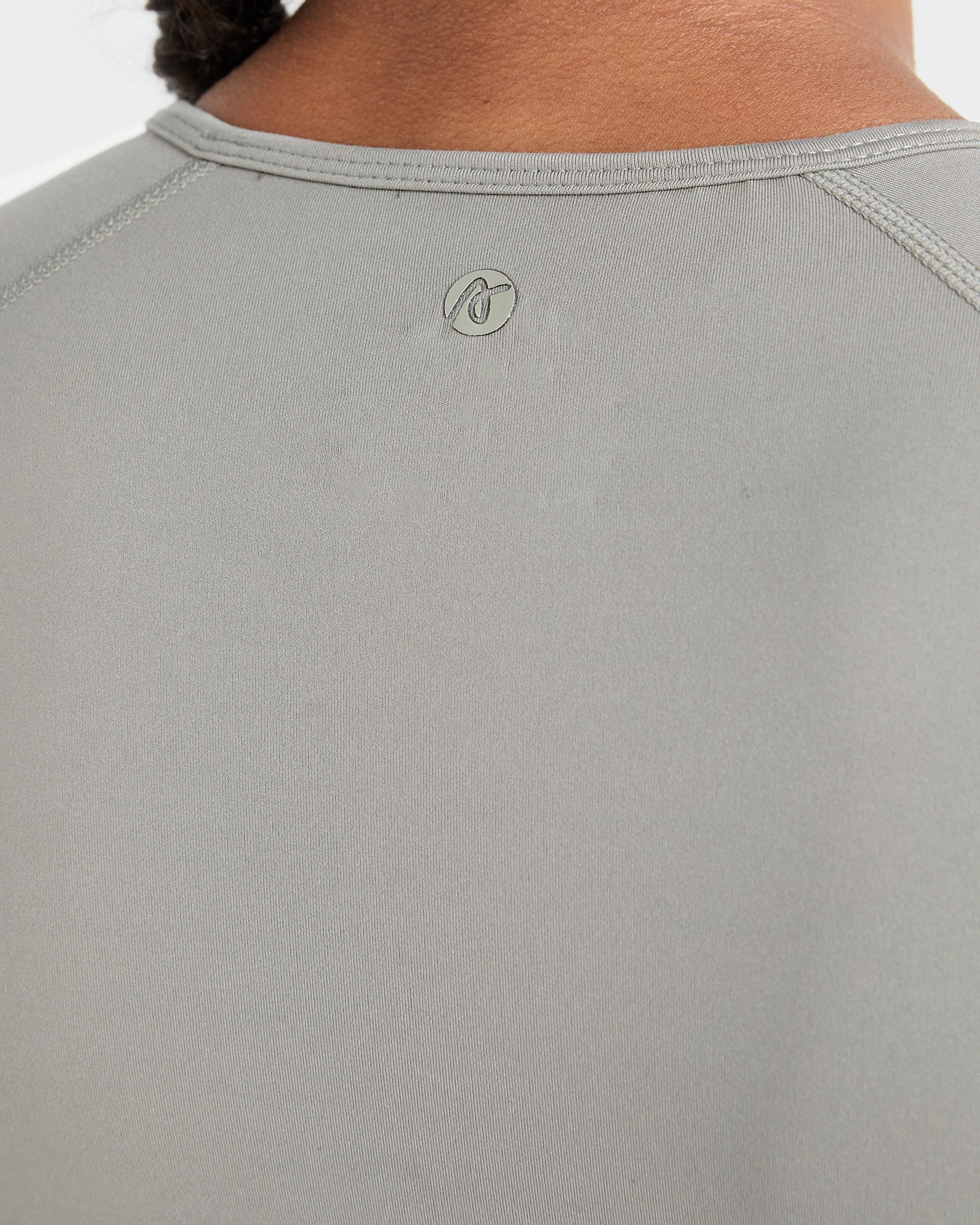 Staple Crop Top - Washed Olive - Image 6