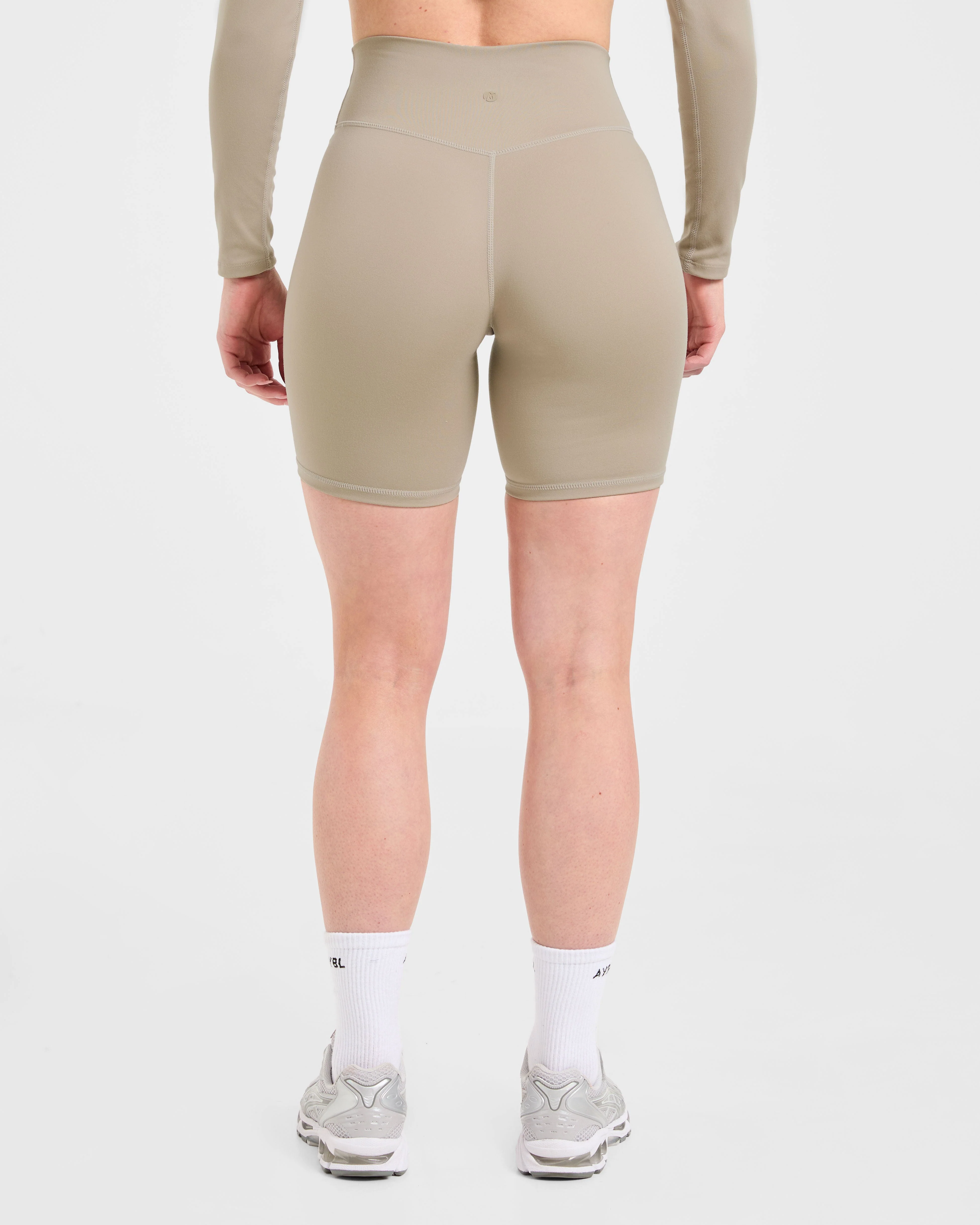 Staple Cycling Shorts - Muted Taupe - Image 2