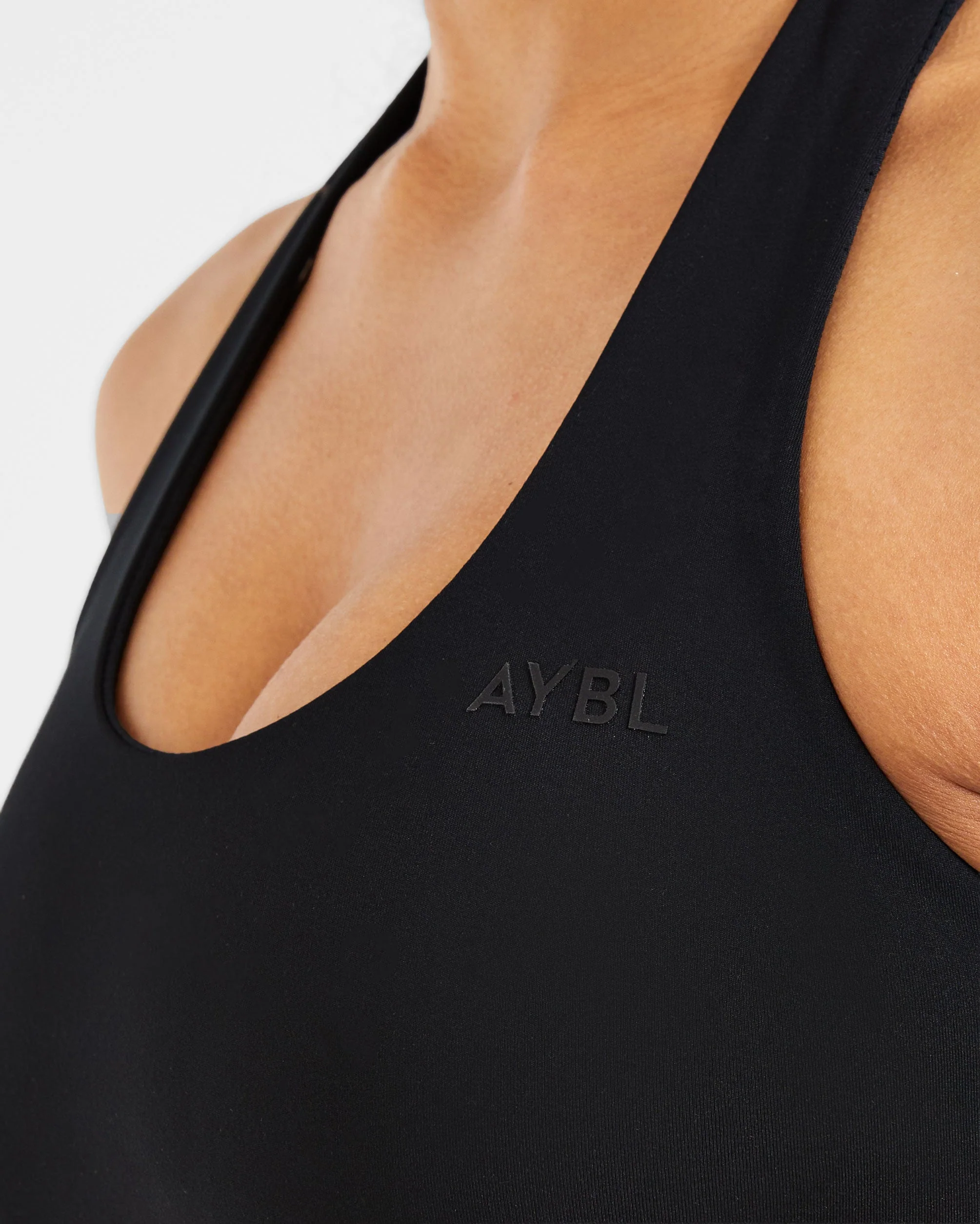 Staple Halterneck Crop Top - Black - Image 5