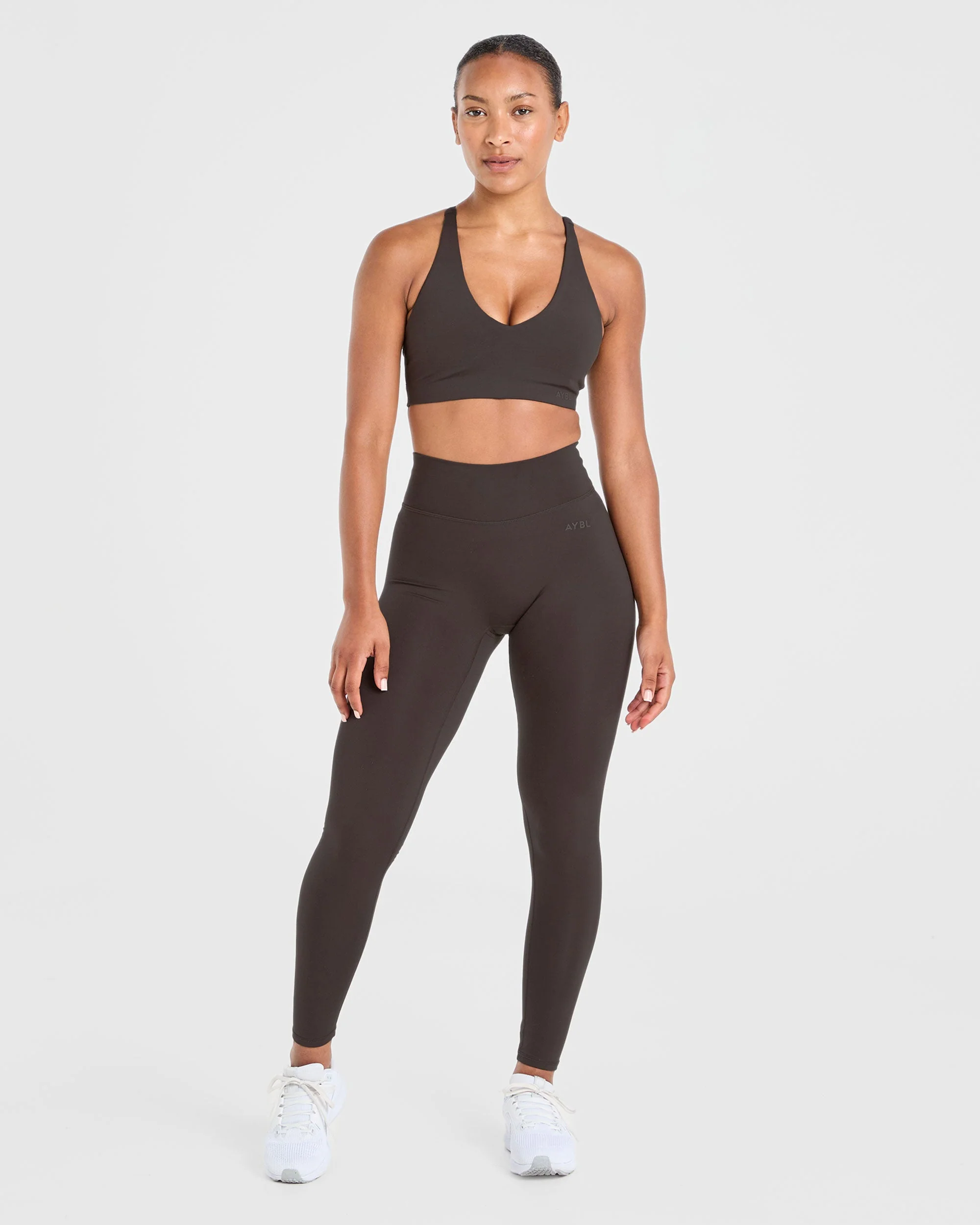 Staple Leggings - Coffee Brown - Image 3