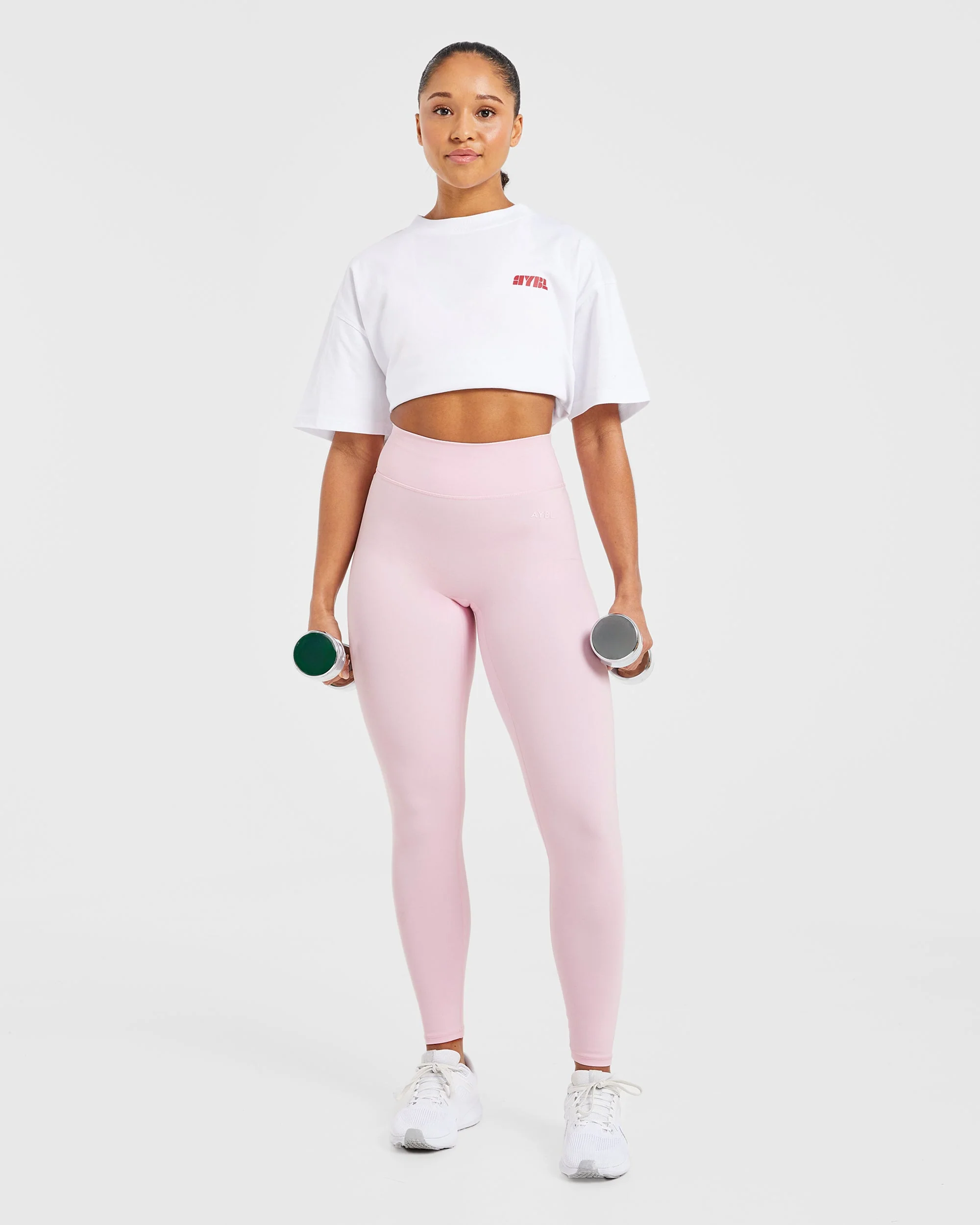 Staple Leggings - Pastel Pink - Image 8