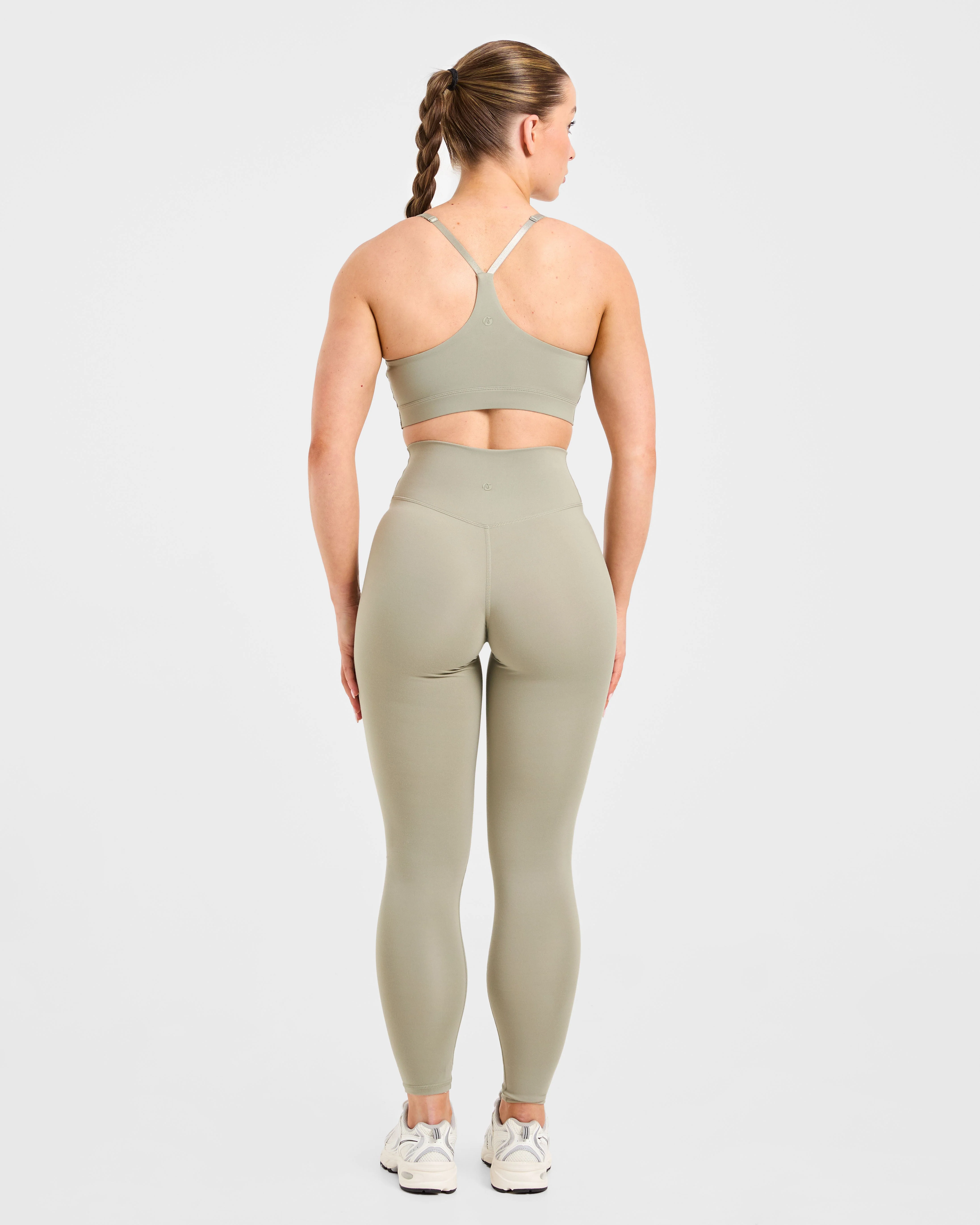 Staple Leggings - Washed Olive - Image 4