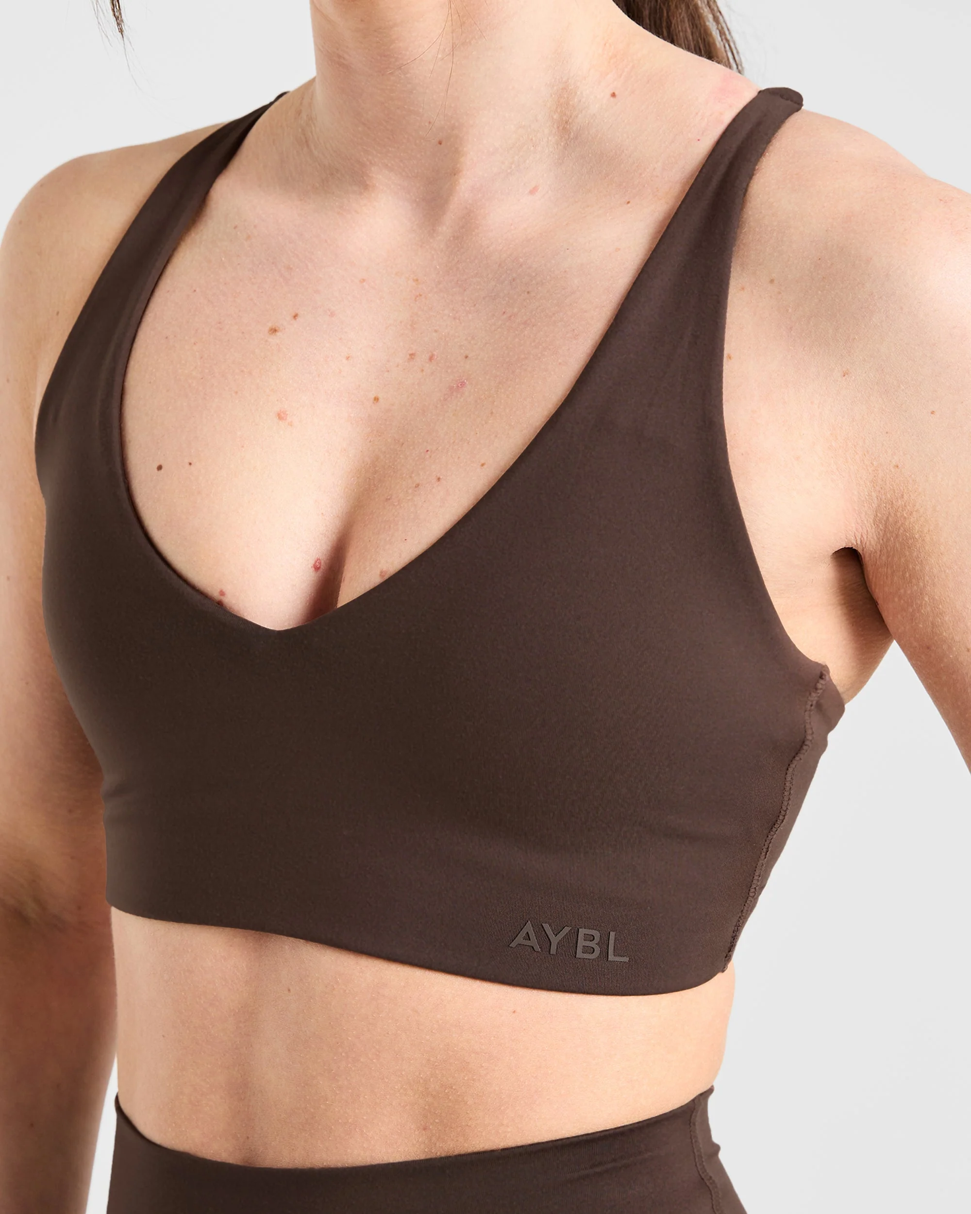 Staple Sports Bra - Brown - Image 5