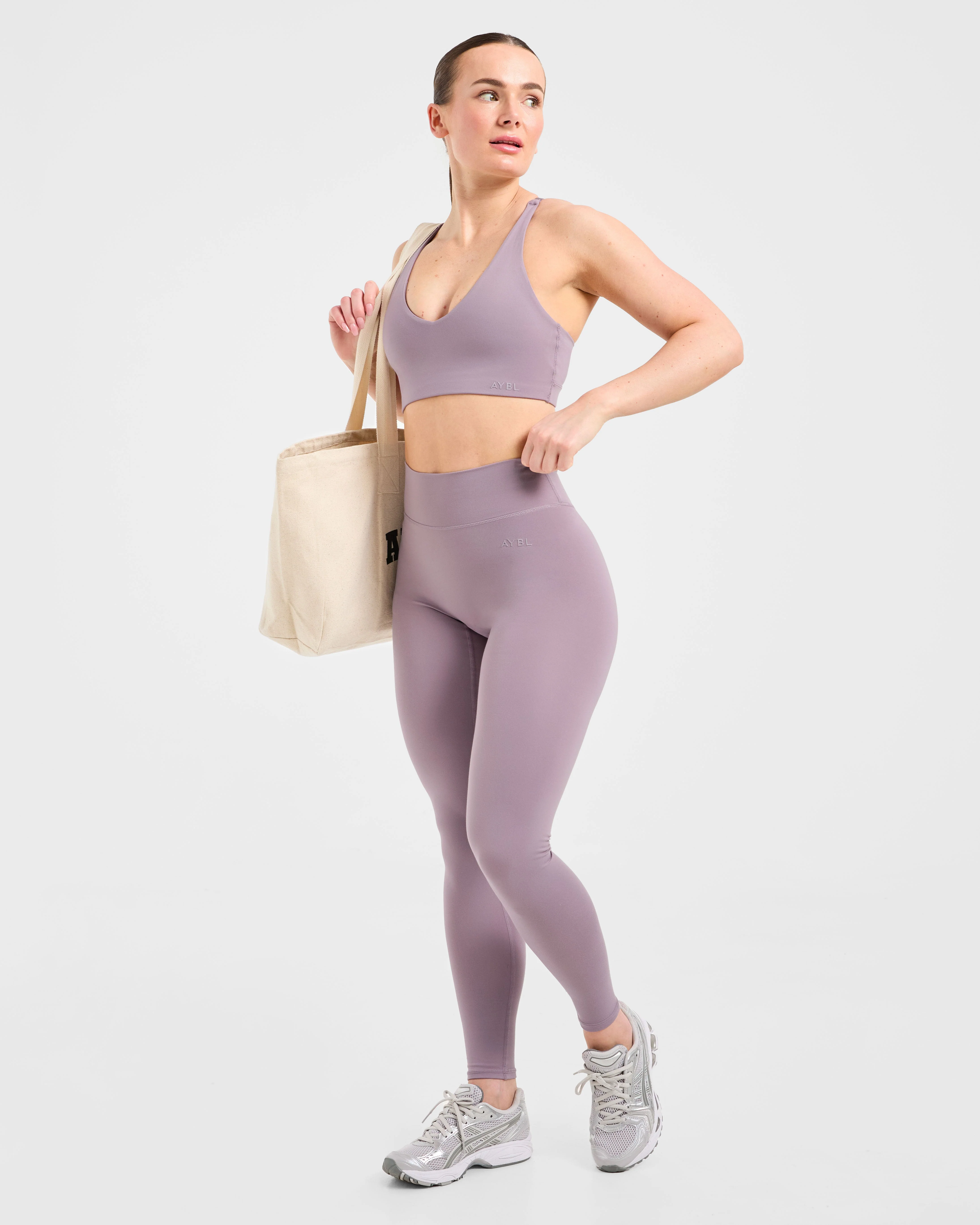 Staple Sports Bra - Mauve Purple - Image 8