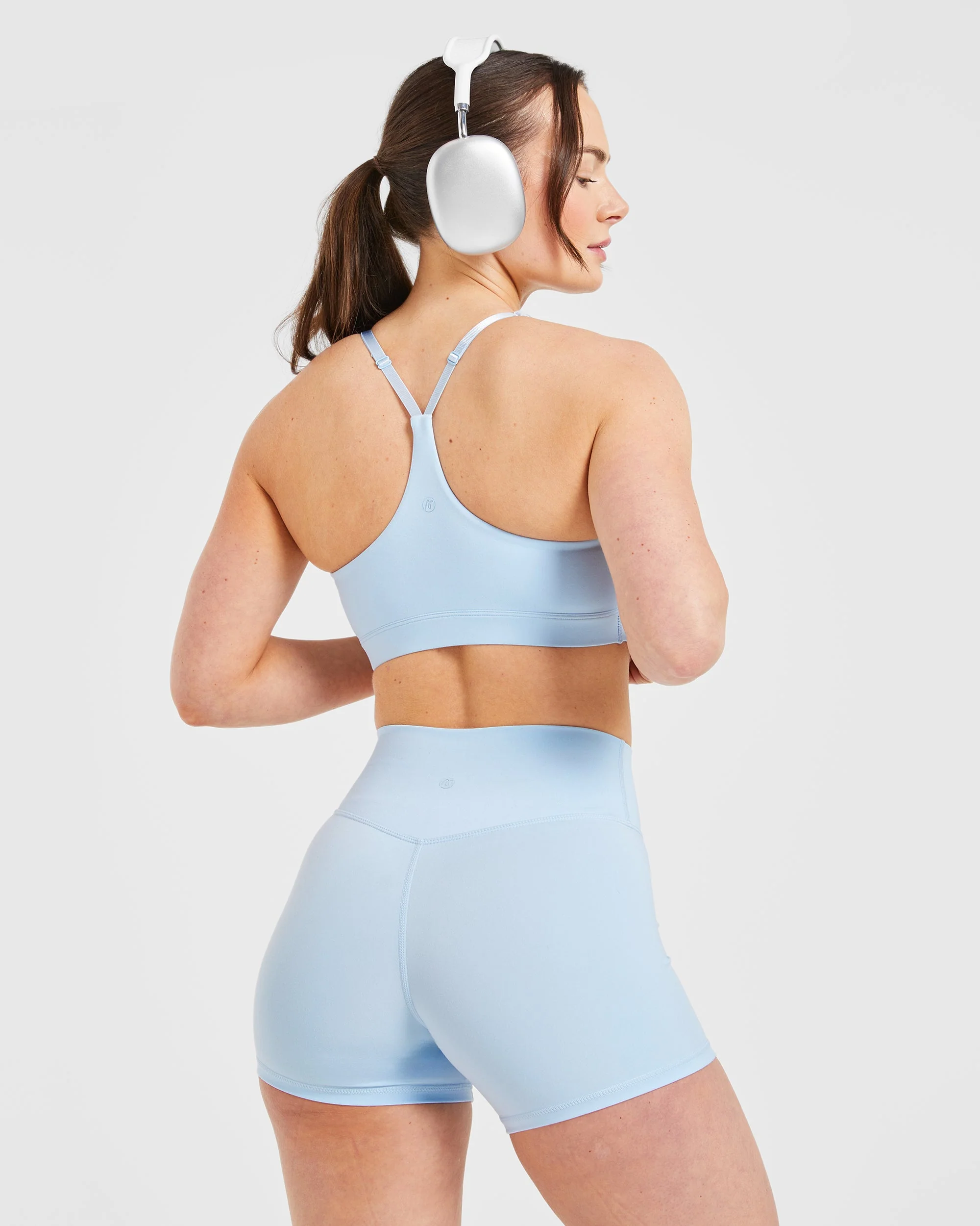 Staple Sports Bra - Pastel Blue - Image 8