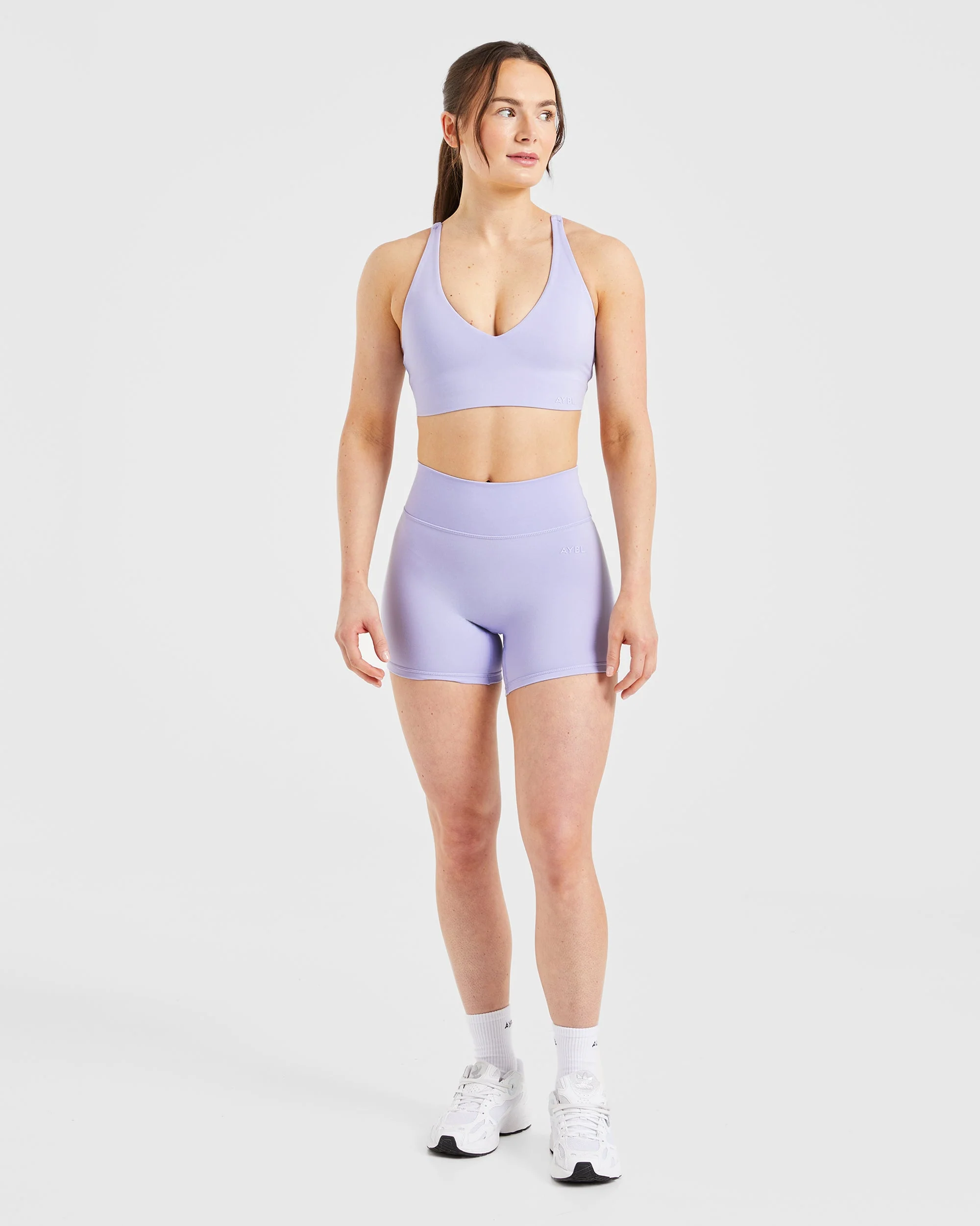 Staple Sports Bra - Pastel Lavender - Image 3