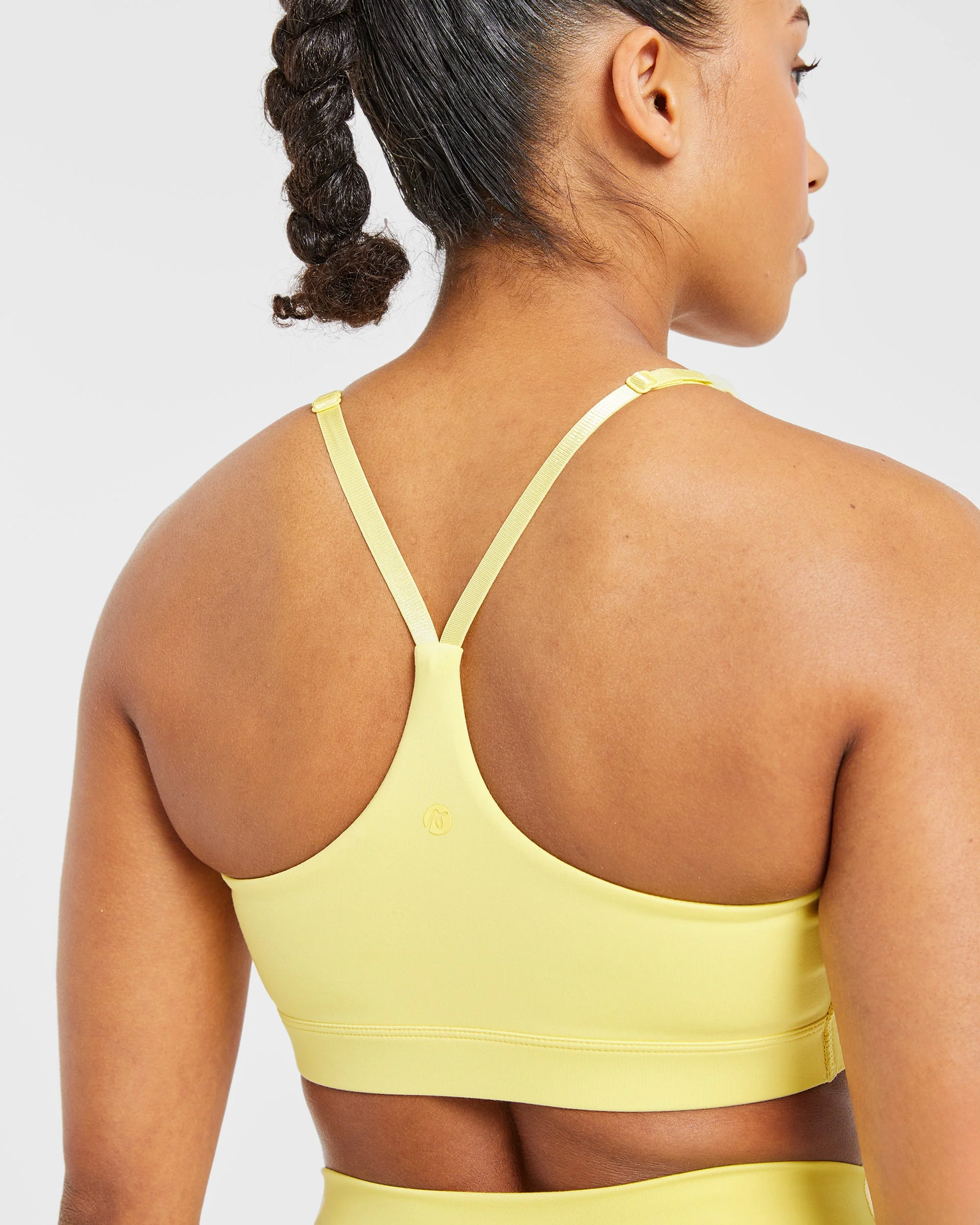 Staple Sports Bra - Pastel Lemon - Image 6