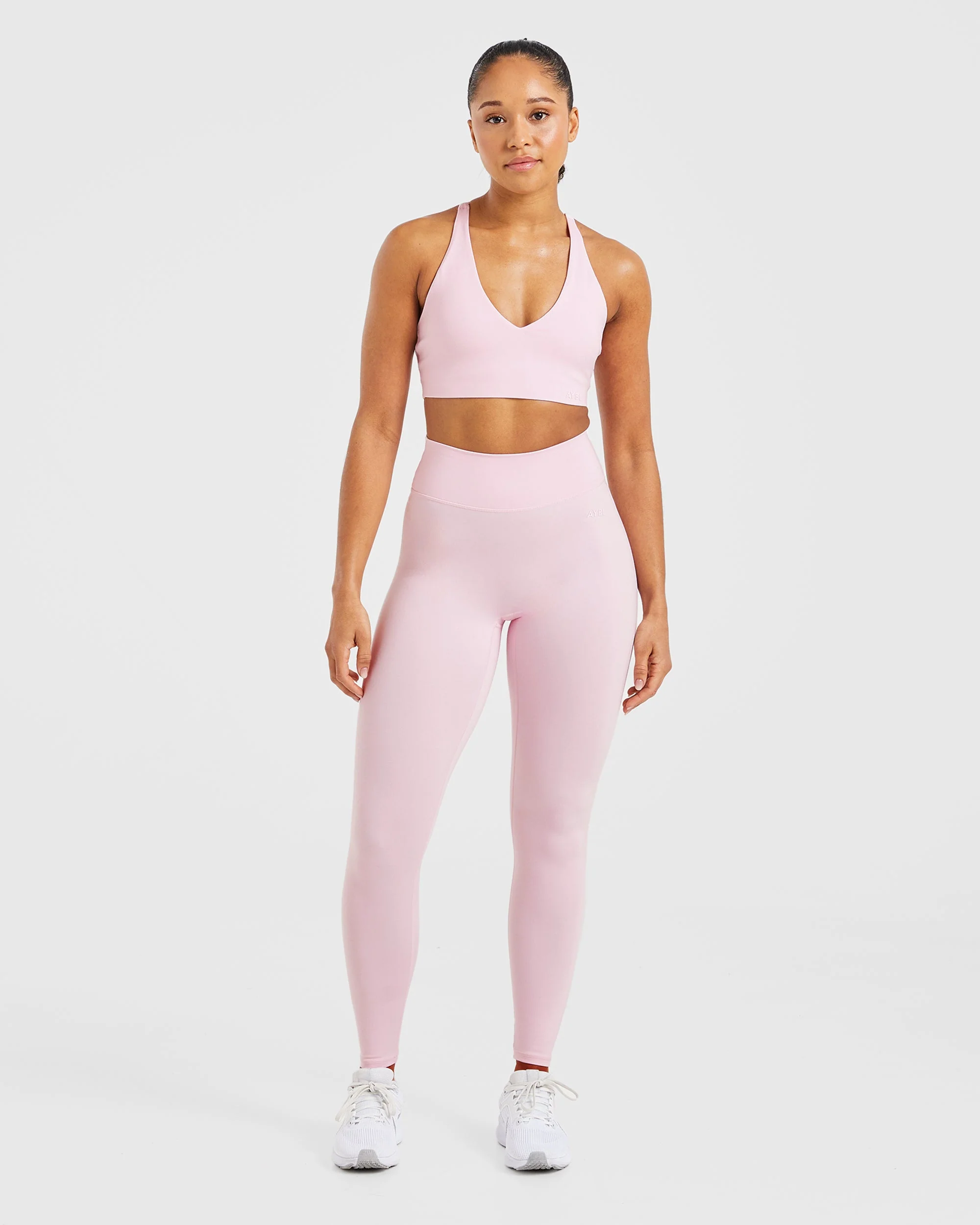Staple Sports Bra - Pastel Pink - Image 3