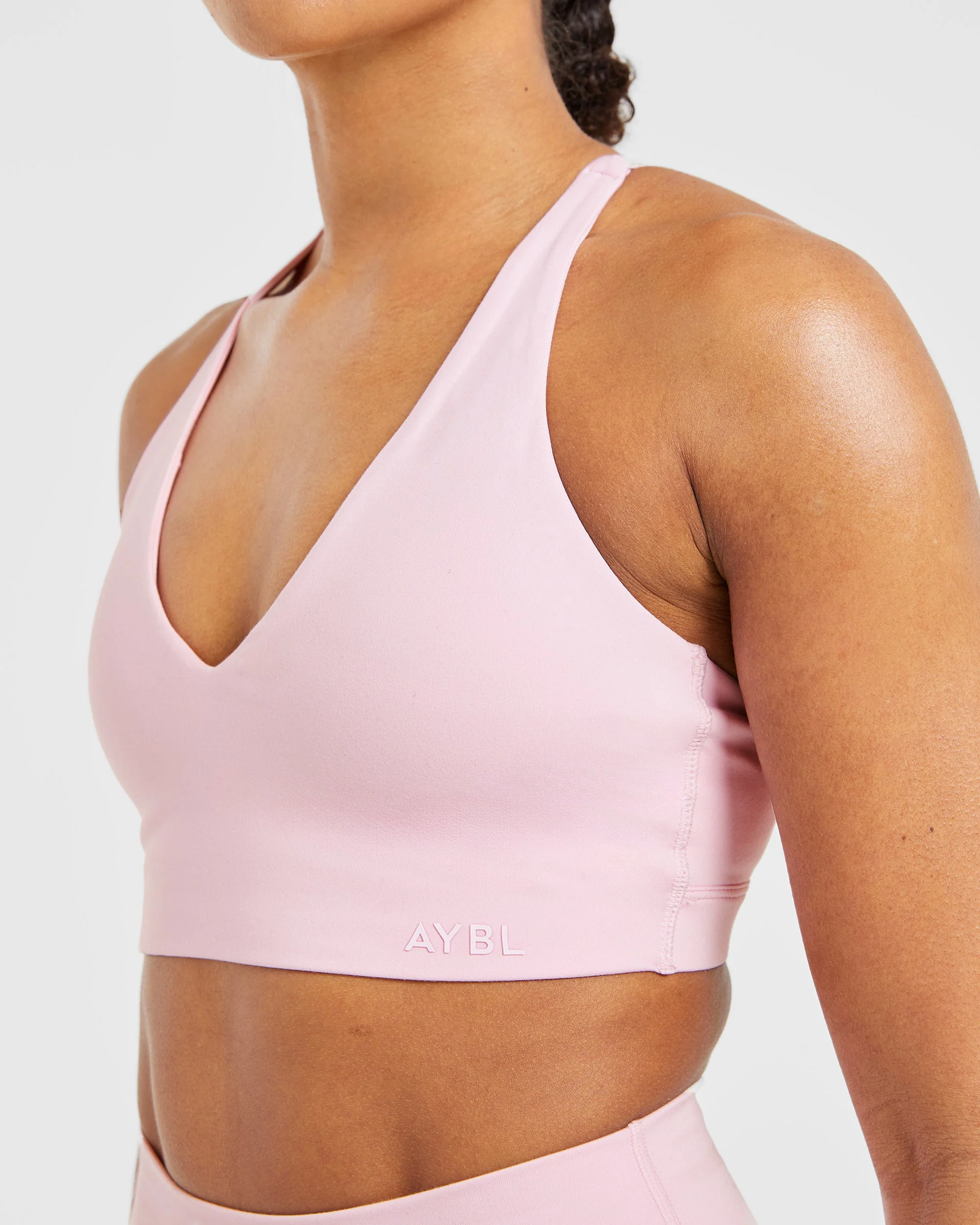 Staple Sports Bra - Pastel Pink - Image 5
