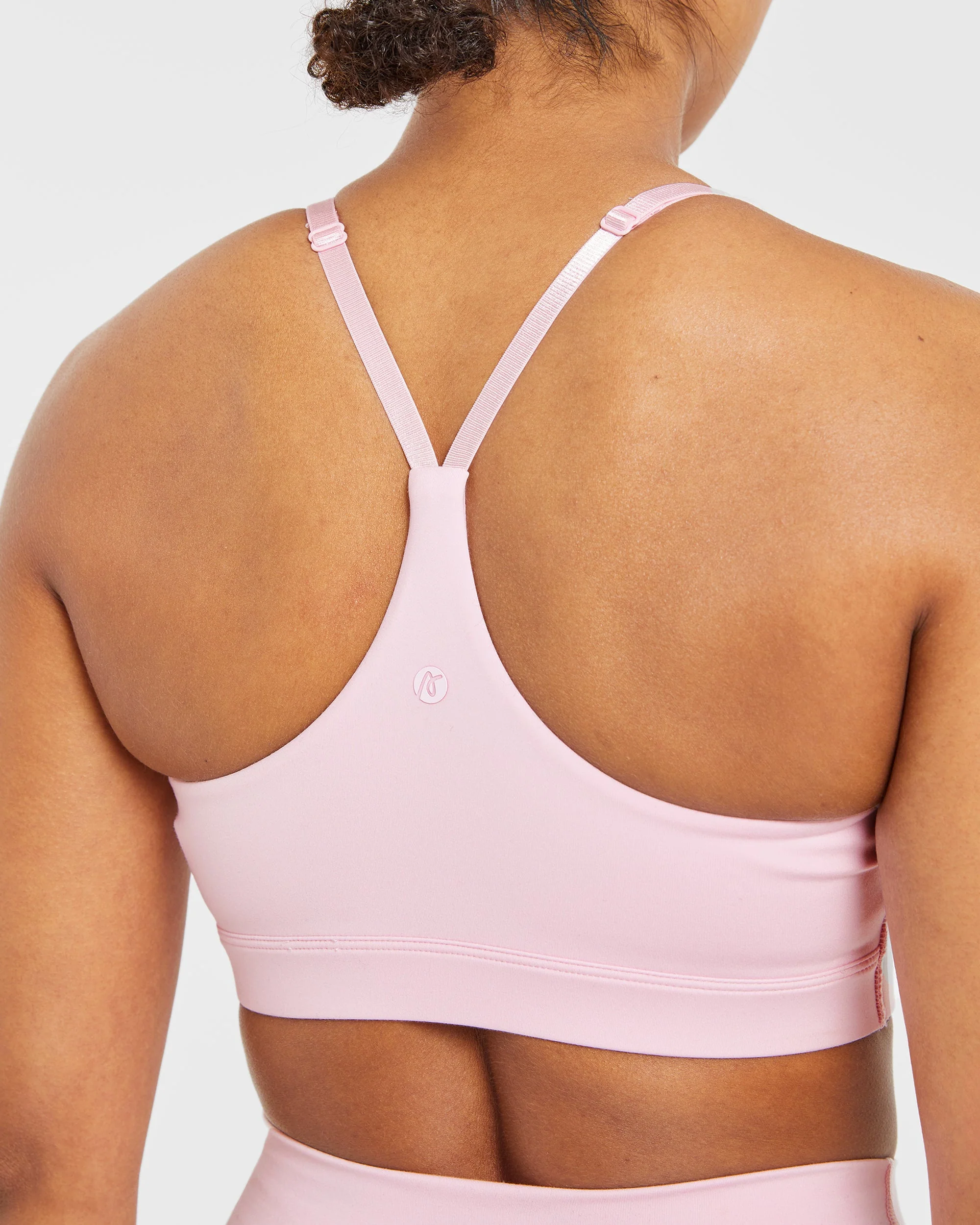 Staple Sports Bra - Pastel Pink - Image 6